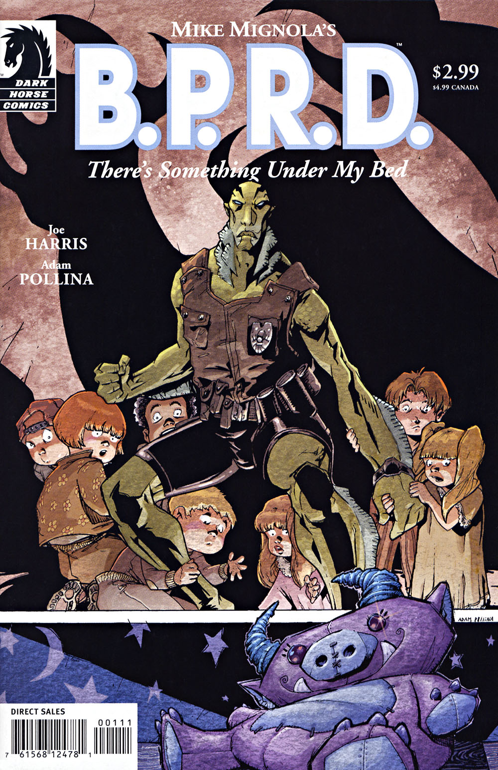 Read online B.P.R.D.: There's Something Under My Bed comic -  Issue # Full - 1