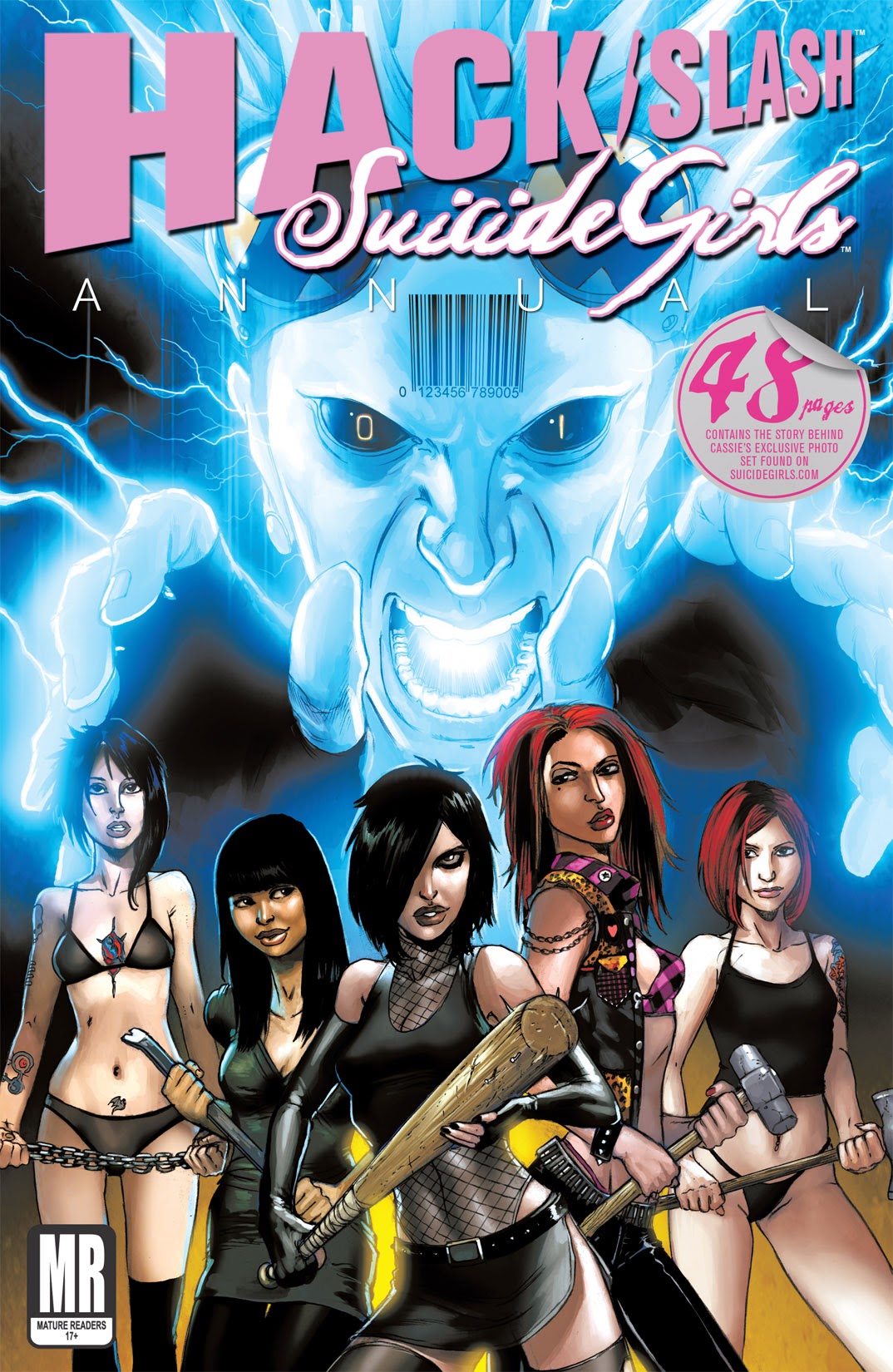 Read online Hack/Slash Annual - Suicide Girls Annual comic -  Issue # Full - 1
