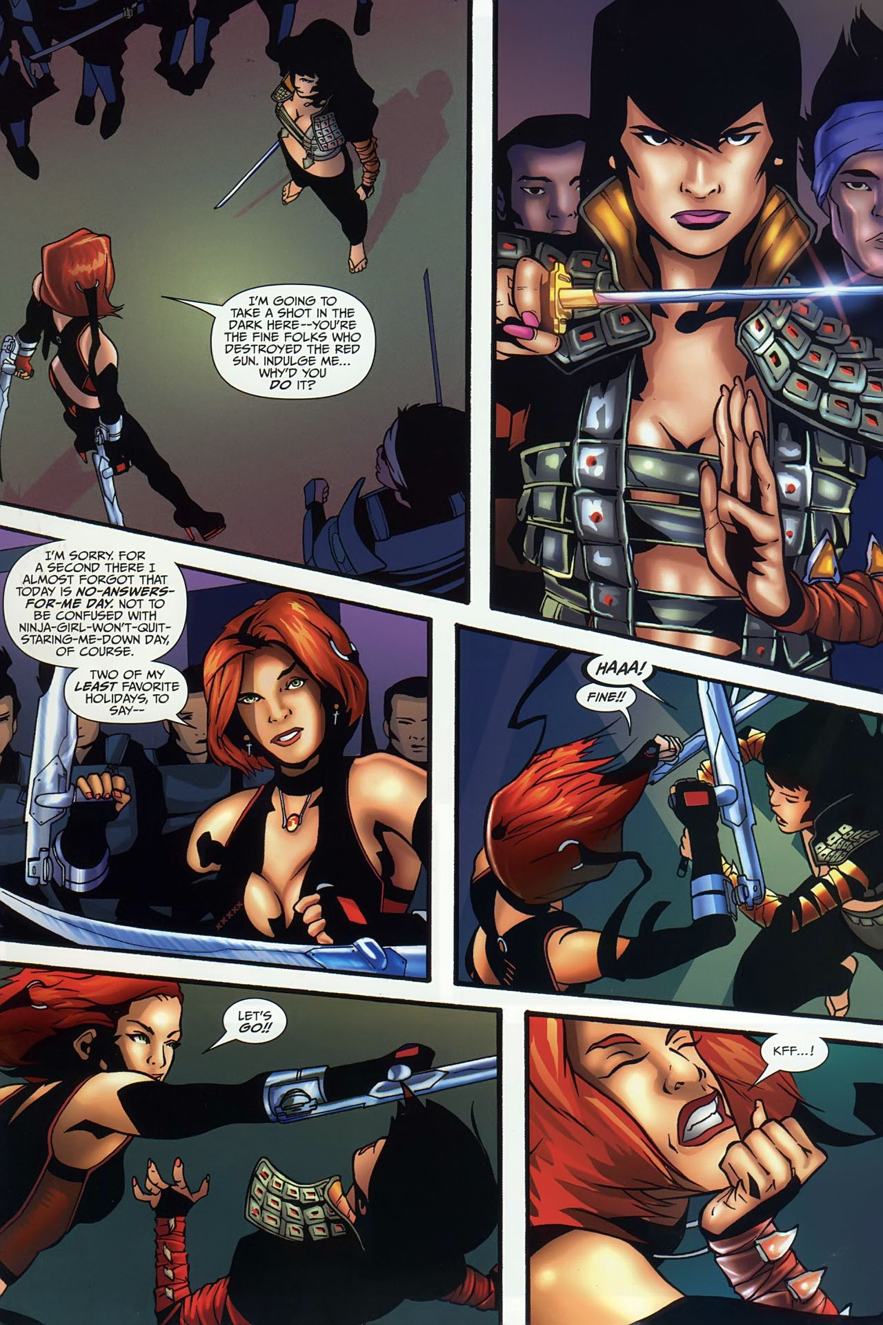 Read online BloodRayne: Tokyo Rogue comic -  Issue #1 - 18