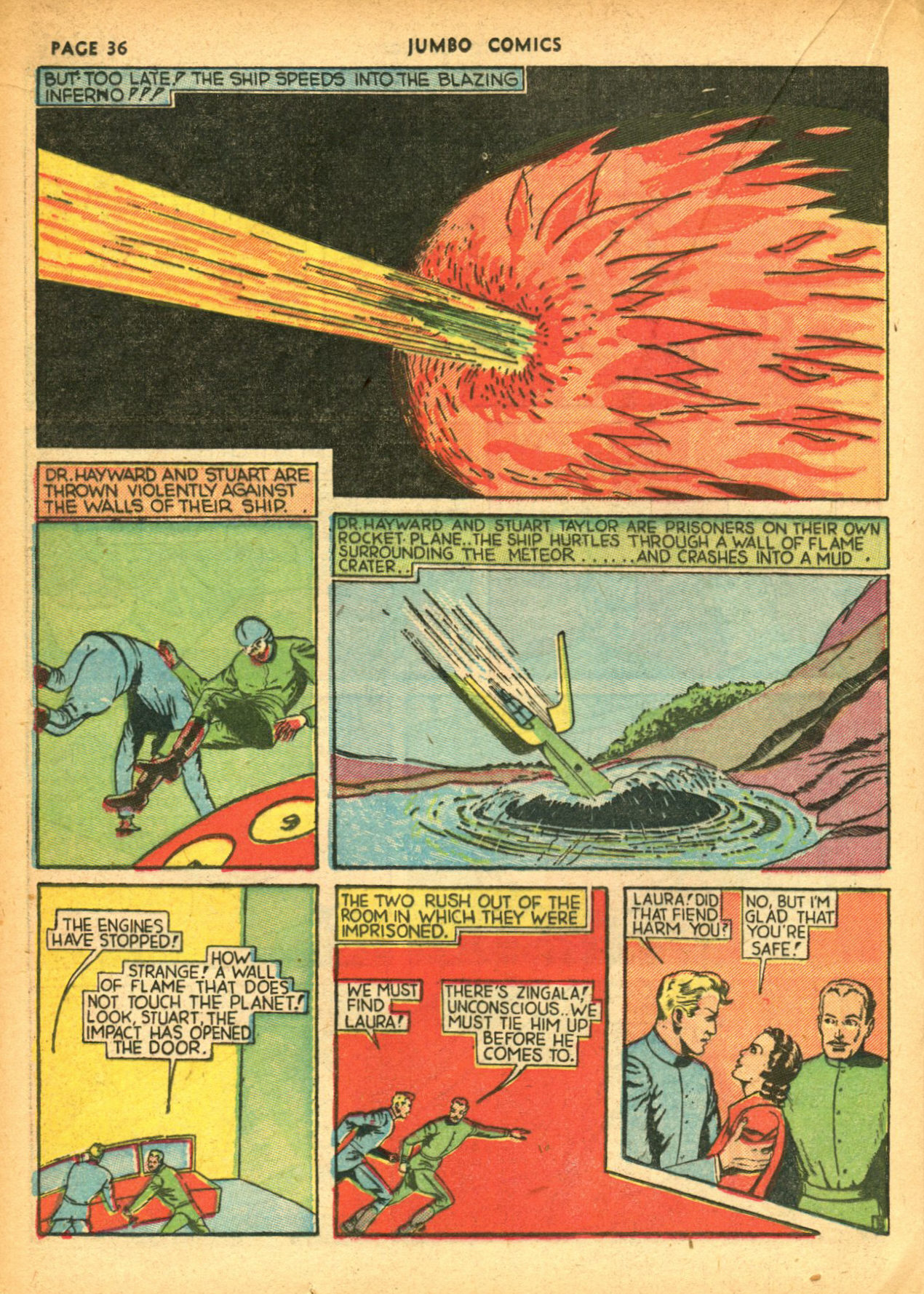 Read online Jumbo Comics comic -  Issue #15y - 38