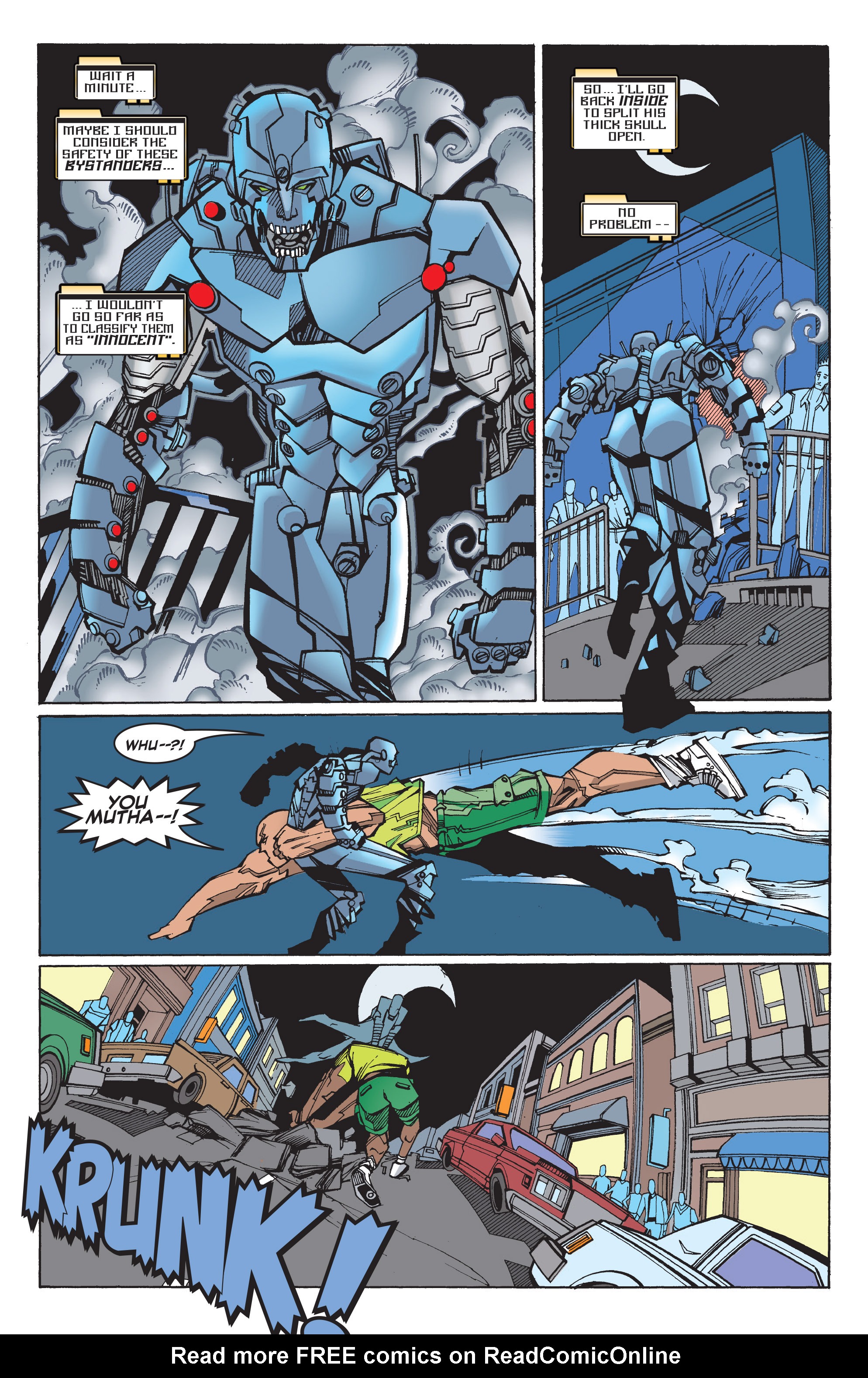 Read online Deathlok (1999) comic -  Issue #7 - 19