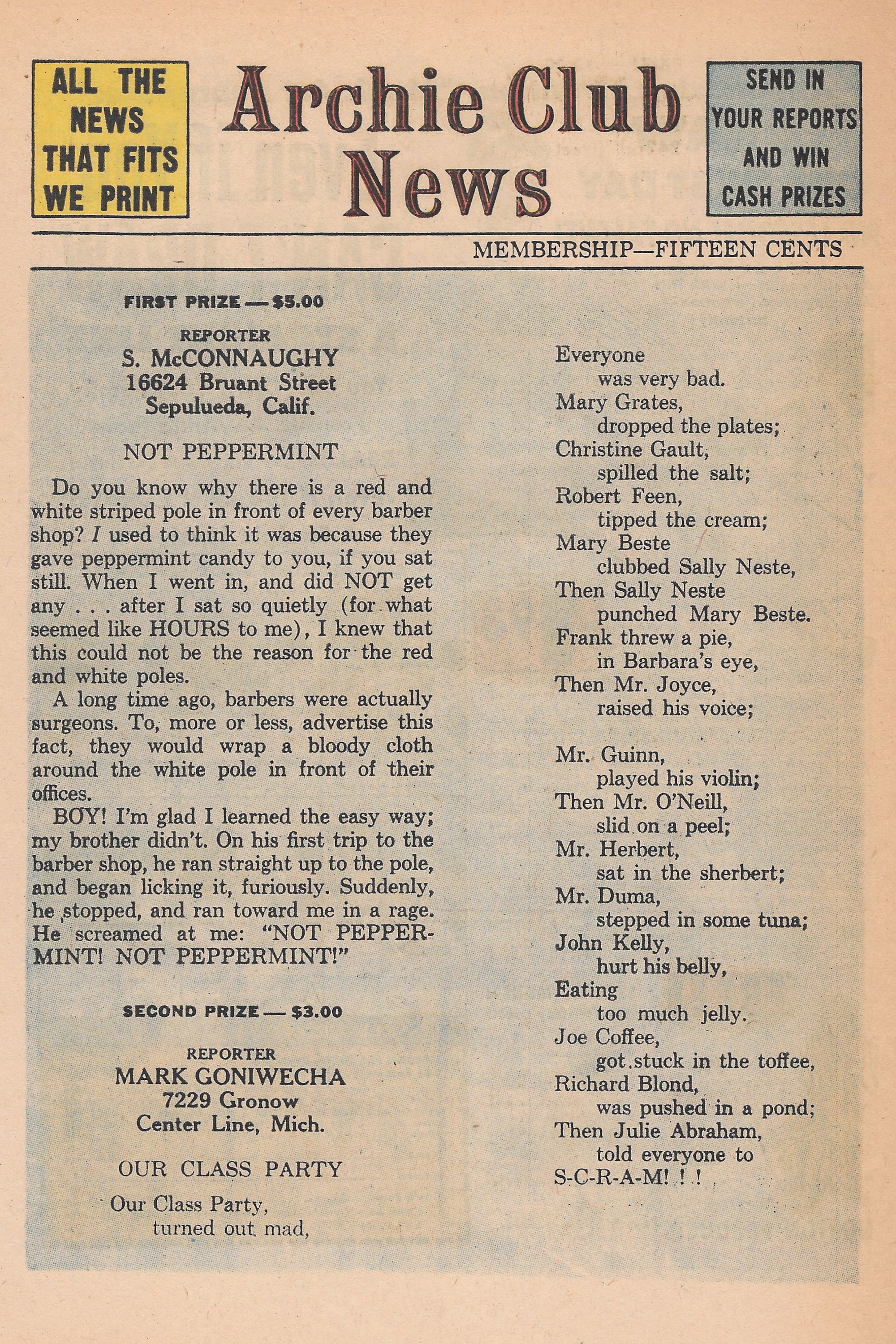 Read online Archie's Joke Book Magazine comic -  Issue #75 - 26