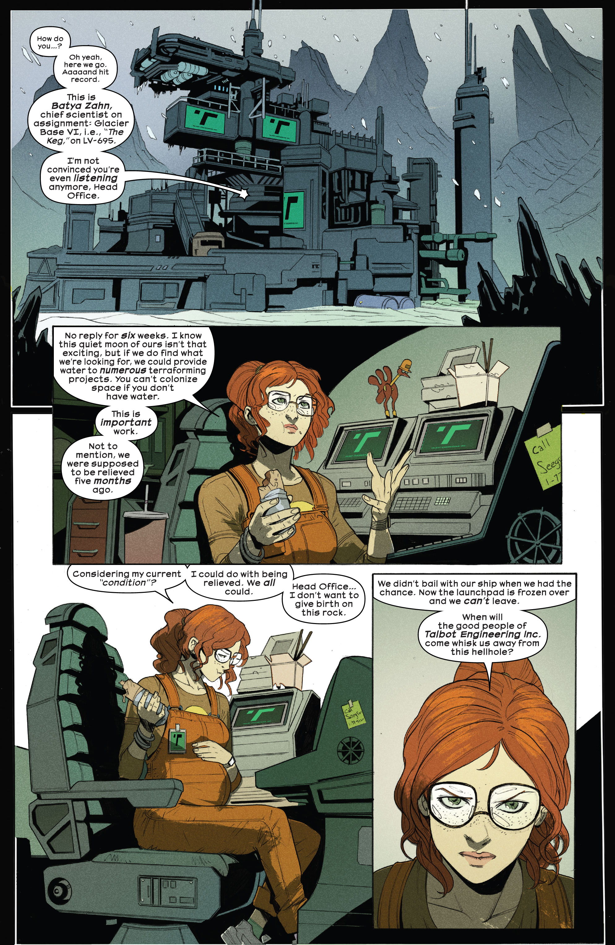 Read online Alien (2023) comic -  Issue #1 - 8