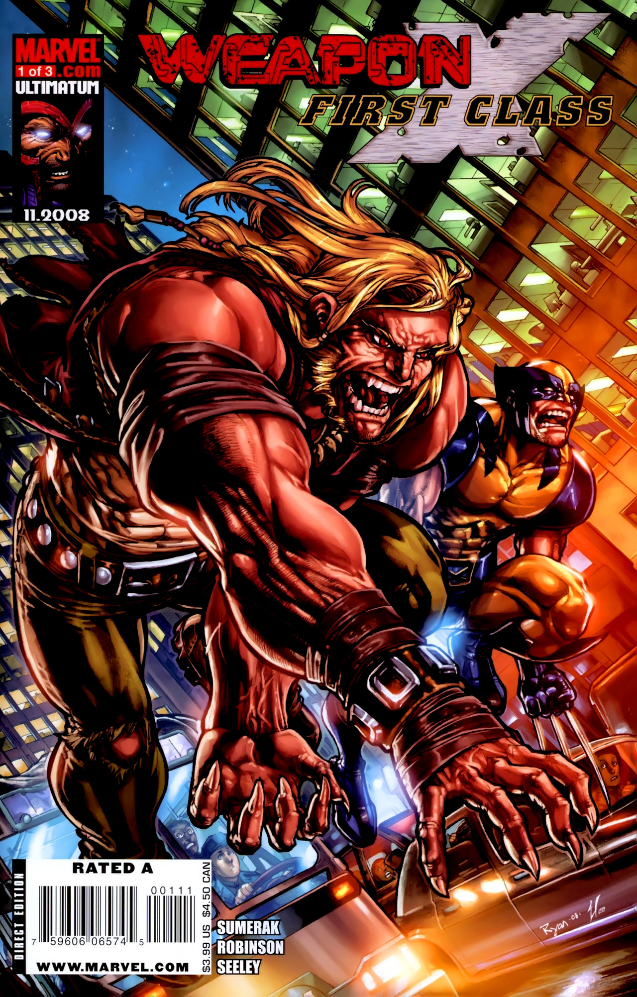 Read online Weapon X: First Class comic -  Issue #1 - 1