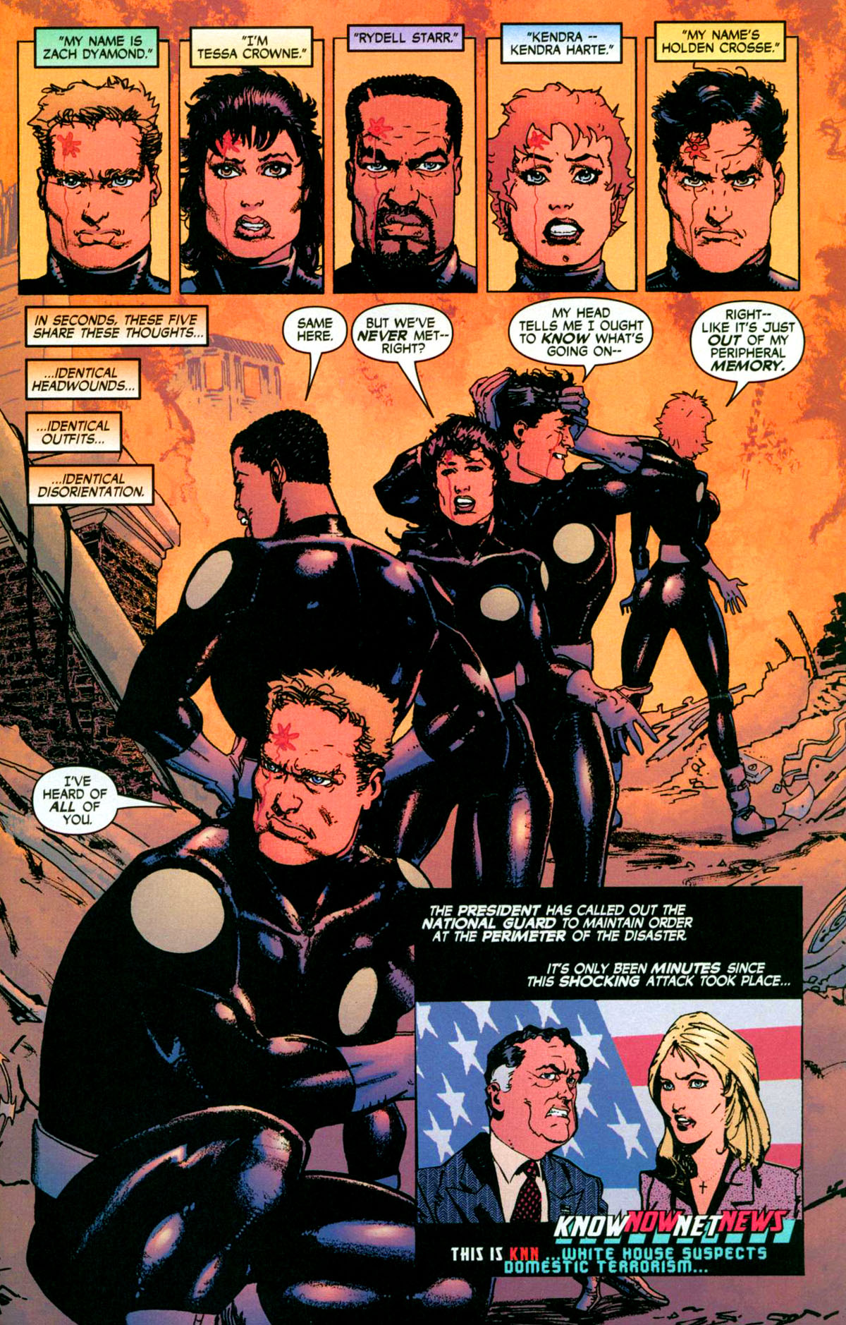 Read online Challengers of the Unknown (2004) comic -  Issue #2 - 4