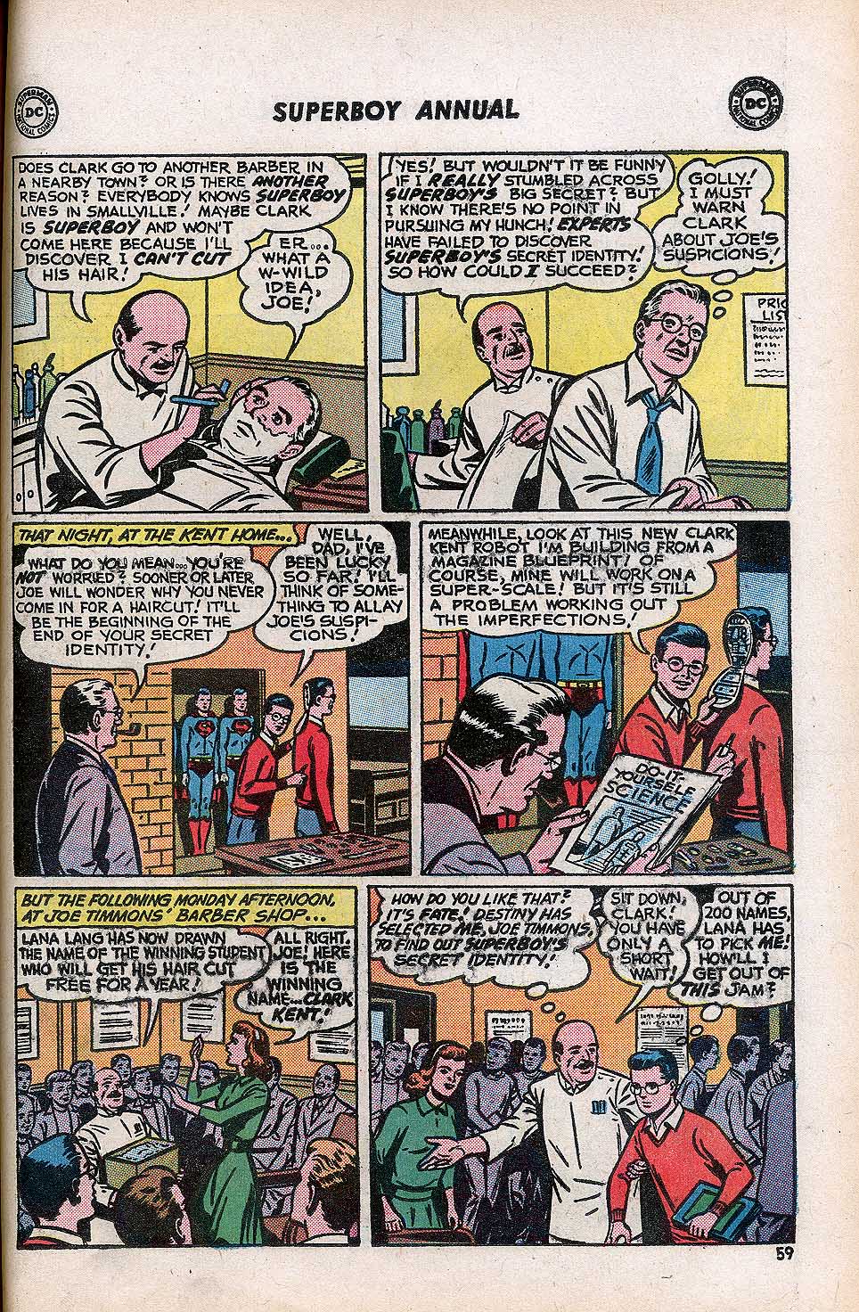 Read online Superboy (1949) comic -  Issue # Annual 1 - 61