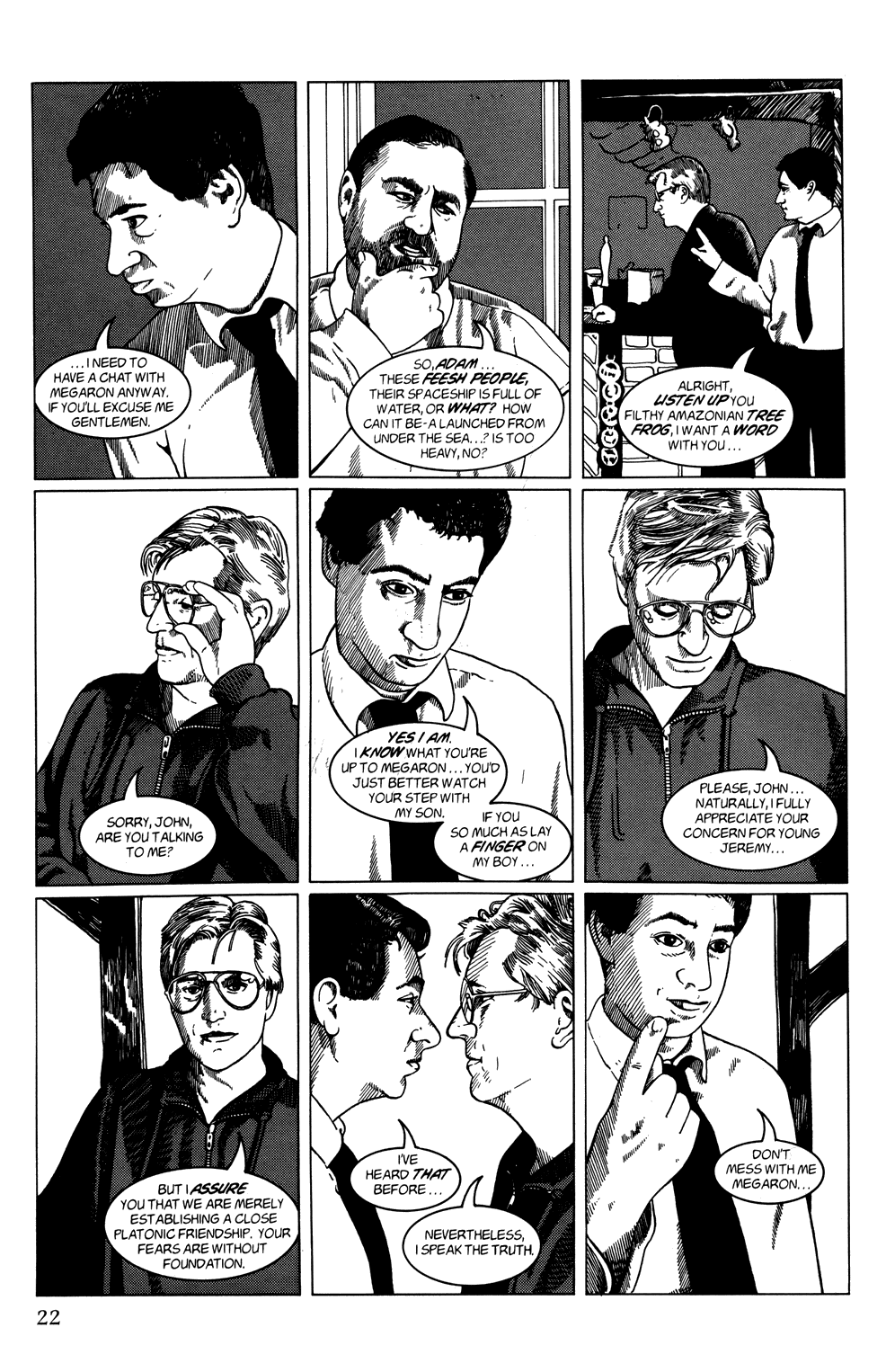 Read online Strangehaven comic -  Issue #4 - 21