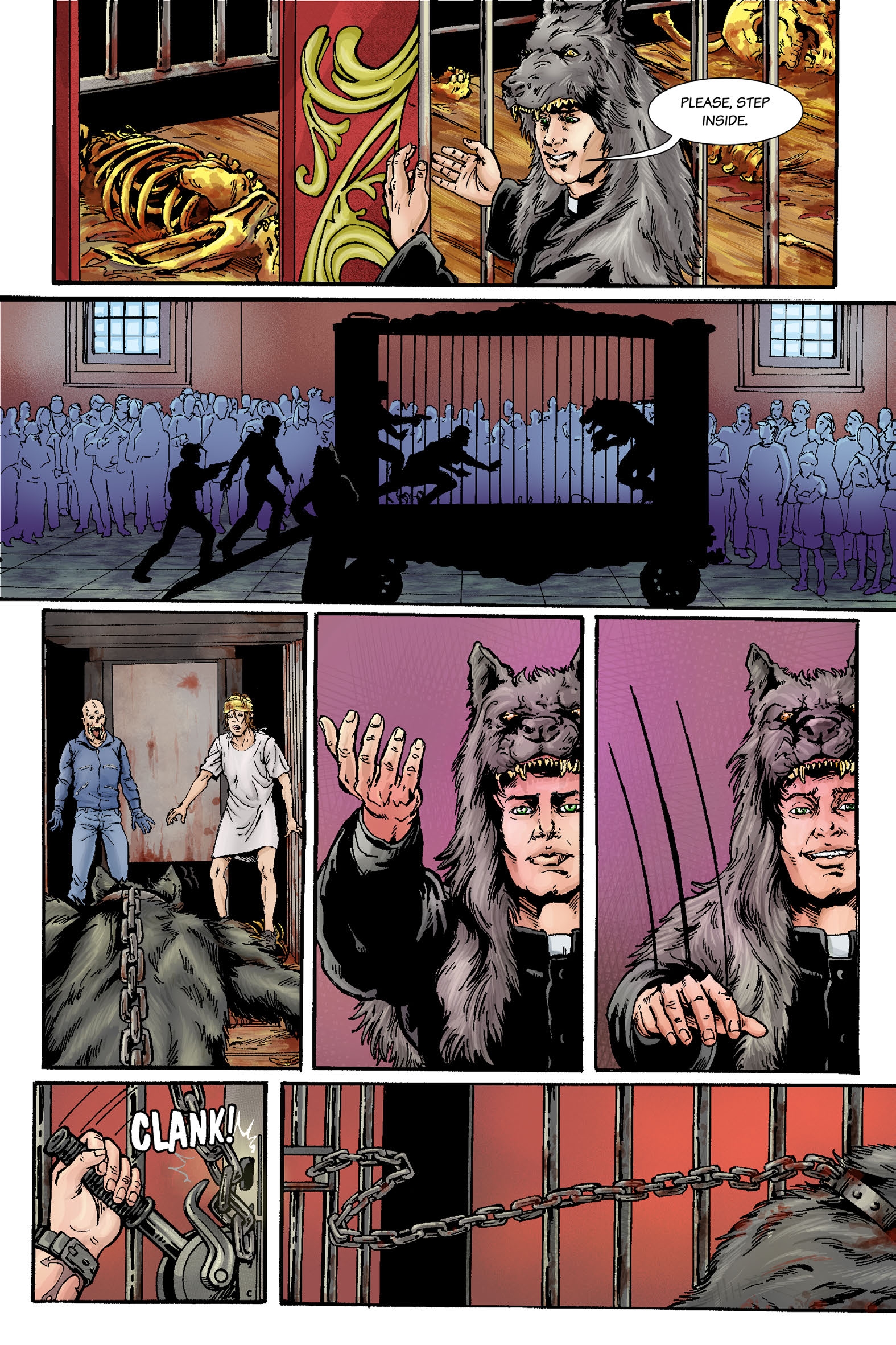 Read online Nazi Werewolves from Outer Space comic -  Issue #5 - 16