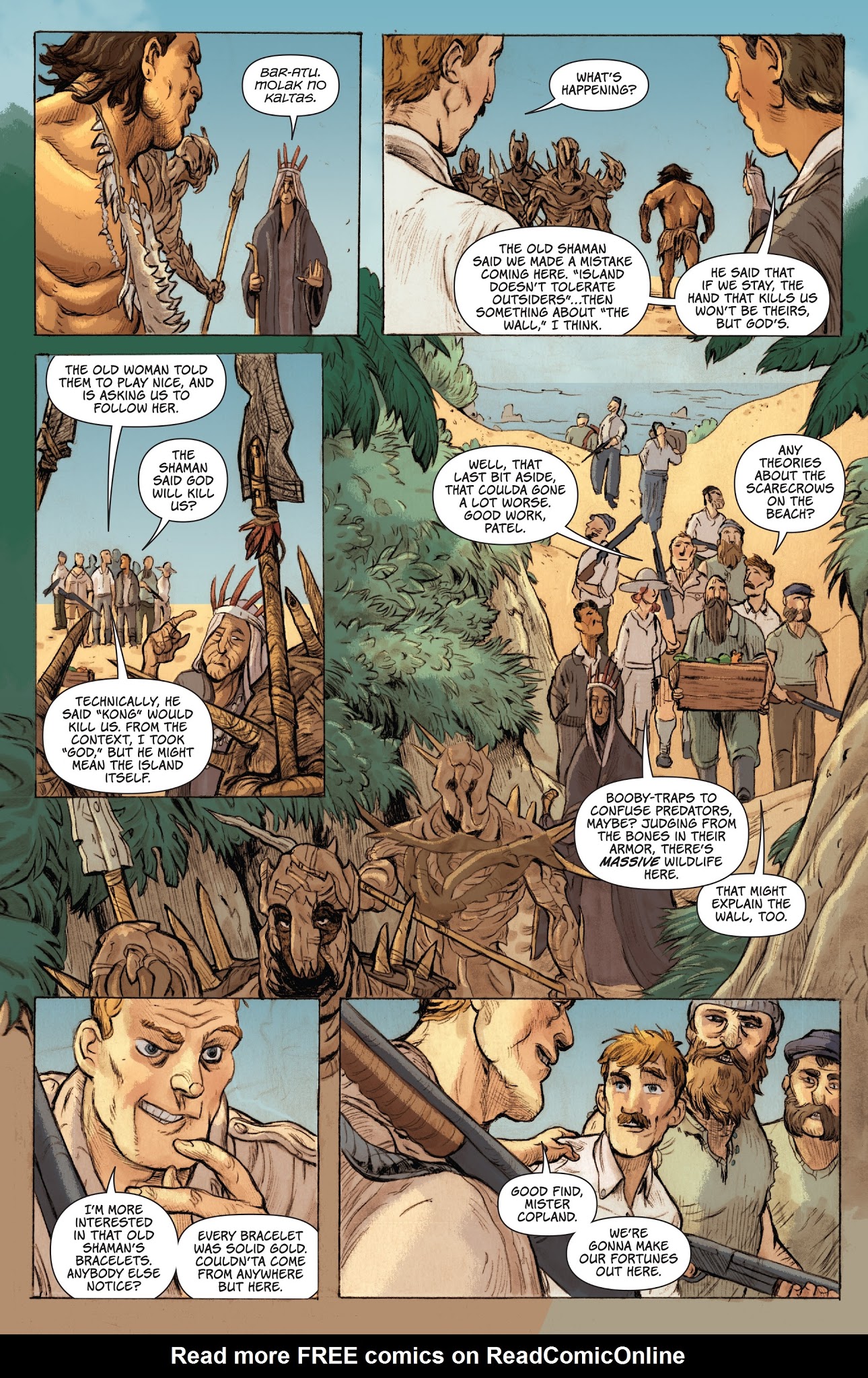 Read online Kong: Gods of Skull Island comic -  Issue # Full - 10