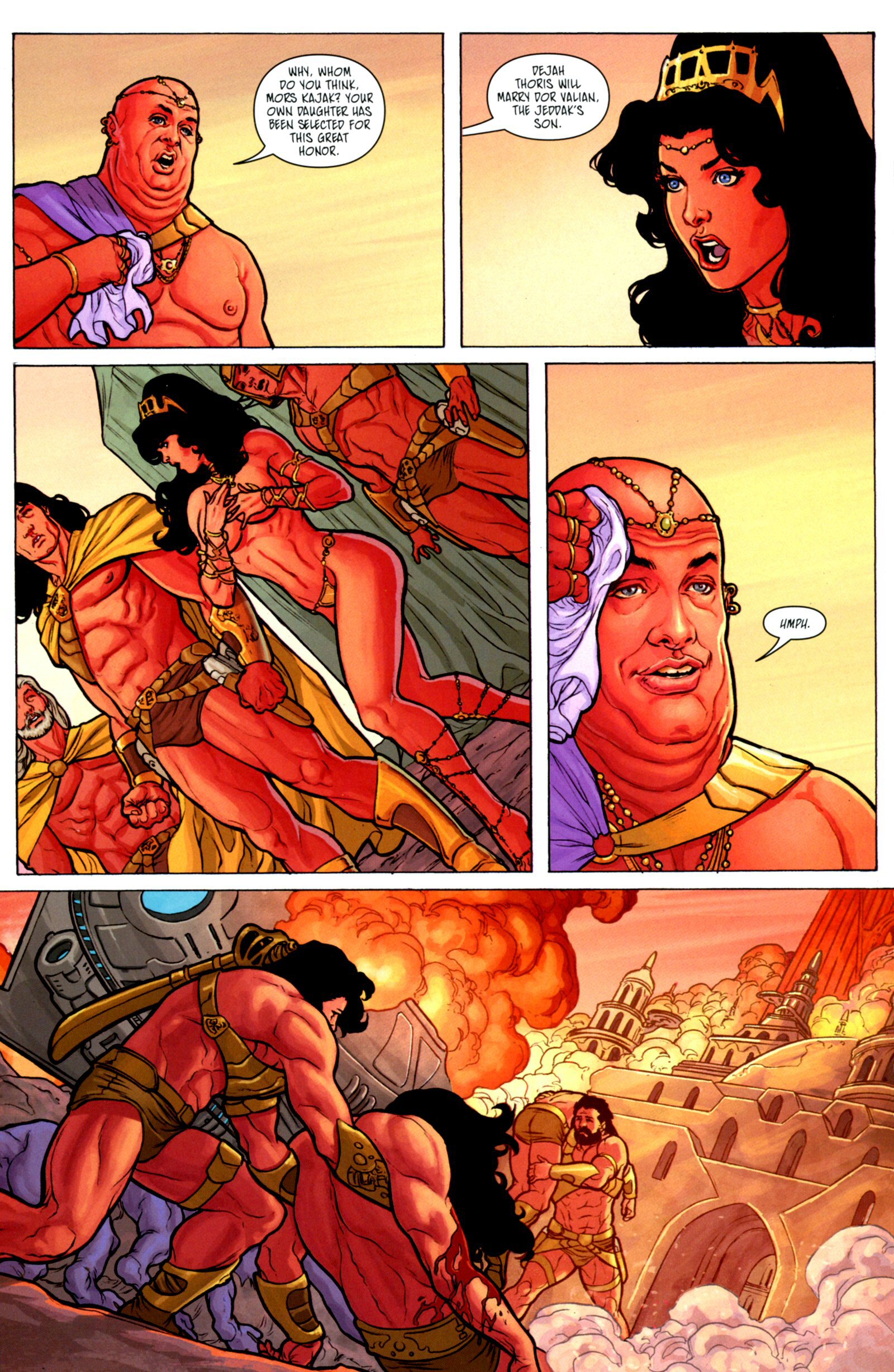 Read online Warlord Of Mars: Dejah Thoris comic -  Issue # _TPB 2 - The Colossus of Mars - 12