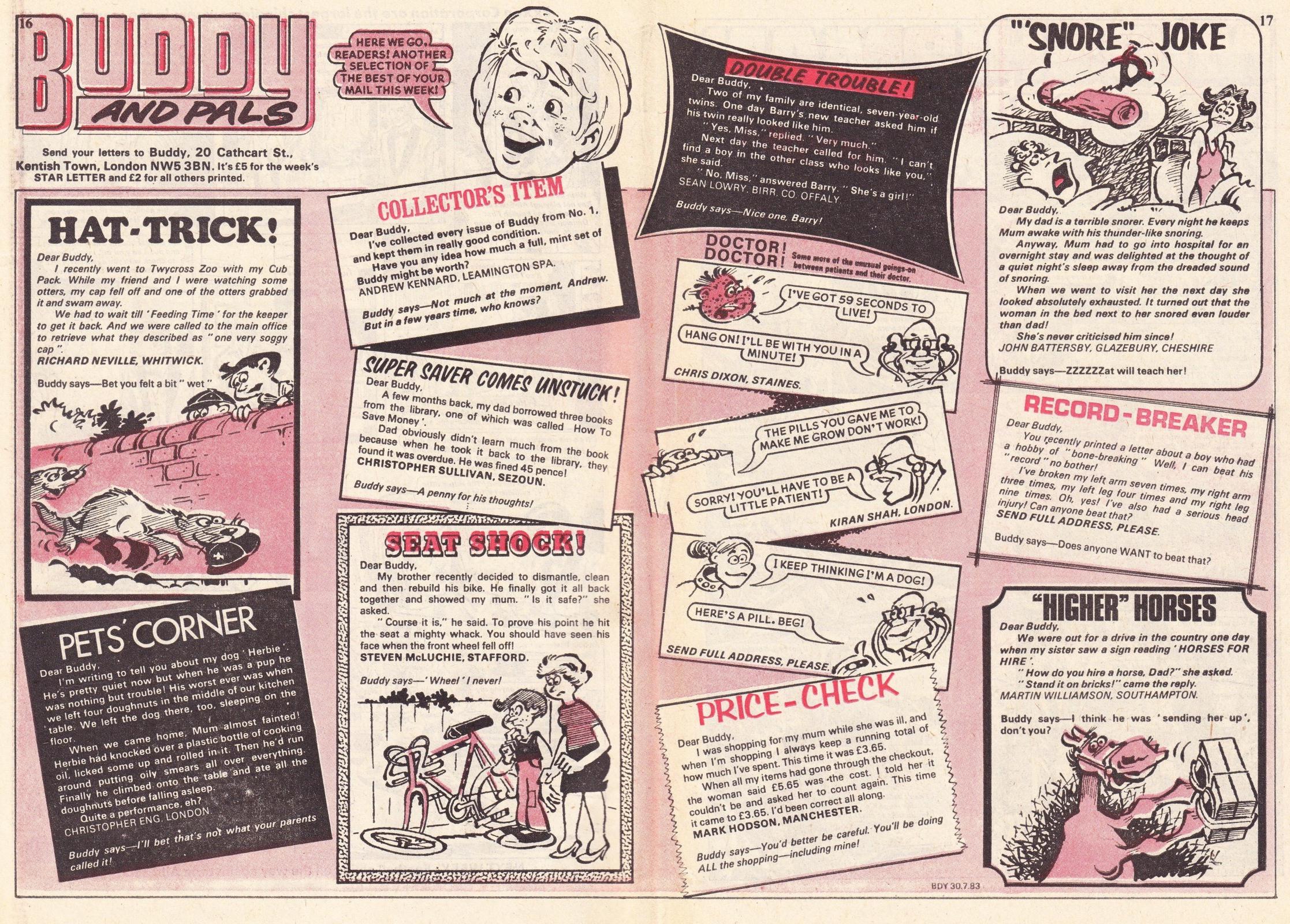 Read online Buddy comic -  Issue #129 - 16