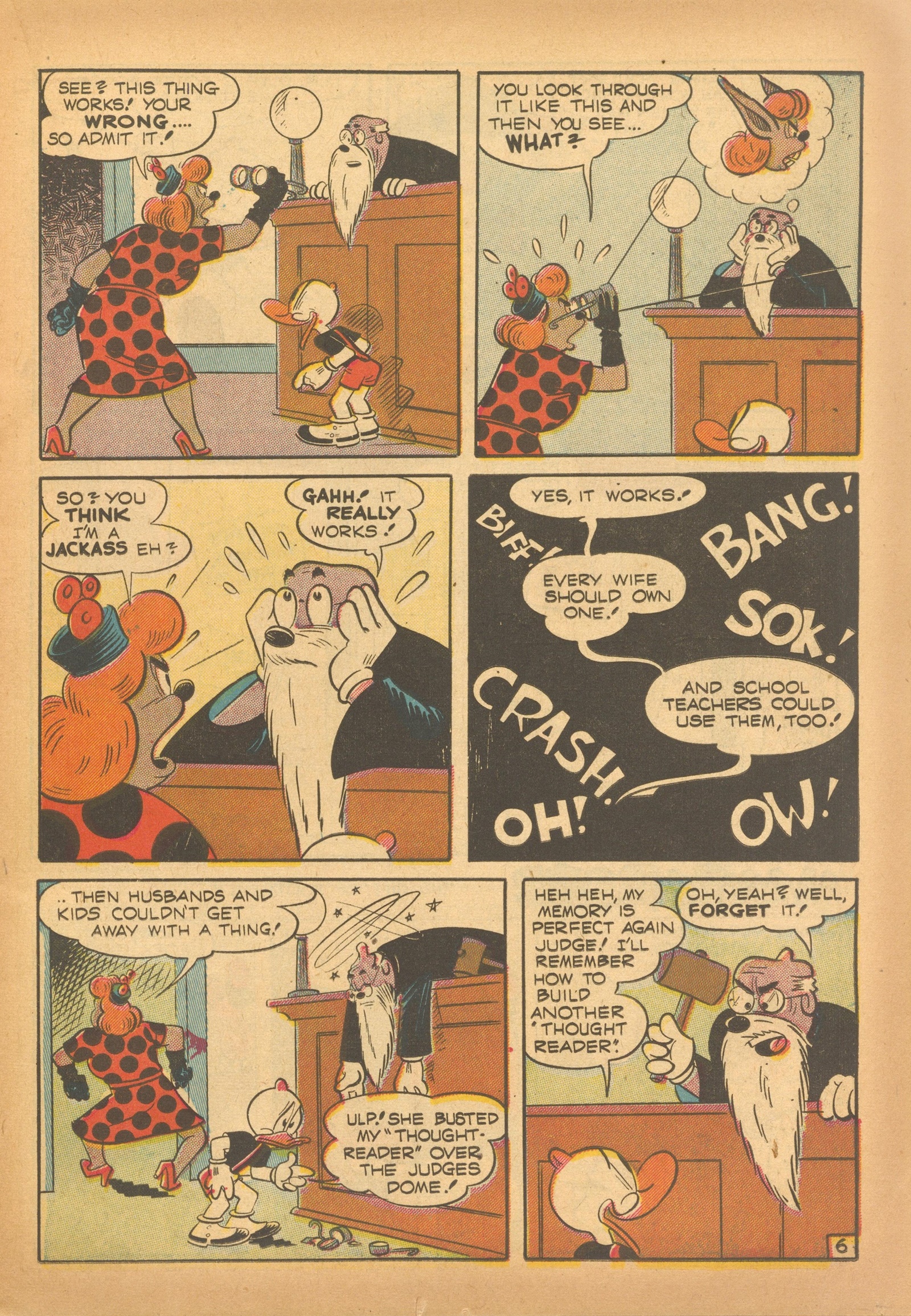 Read online Super Duck Comics comic -  Issue #30 - 17