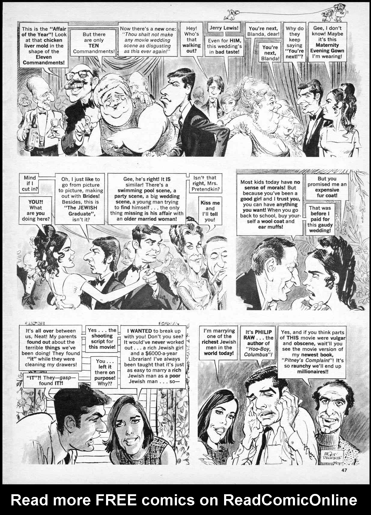 Read online MAD comic -  Issue #131 - 49