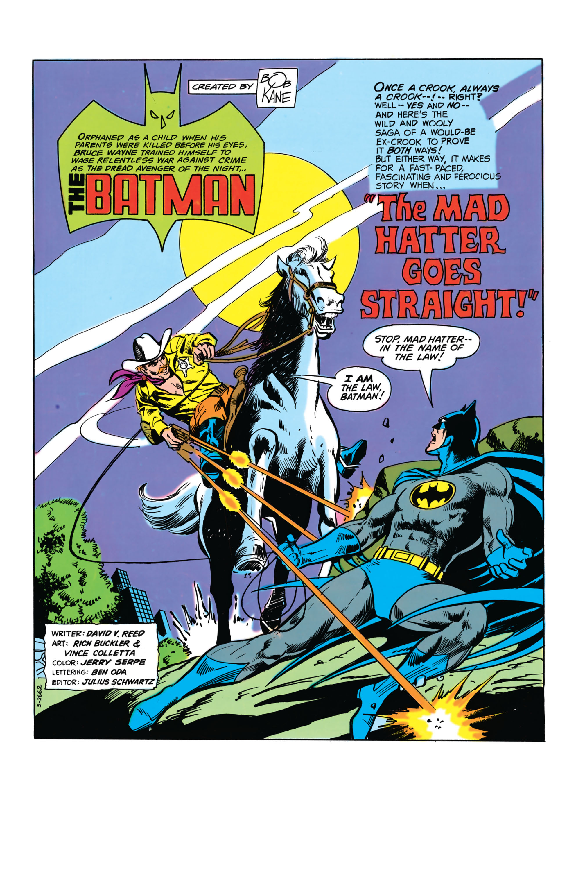 Read online Batman (1940) comic -  Issue #297 - 2