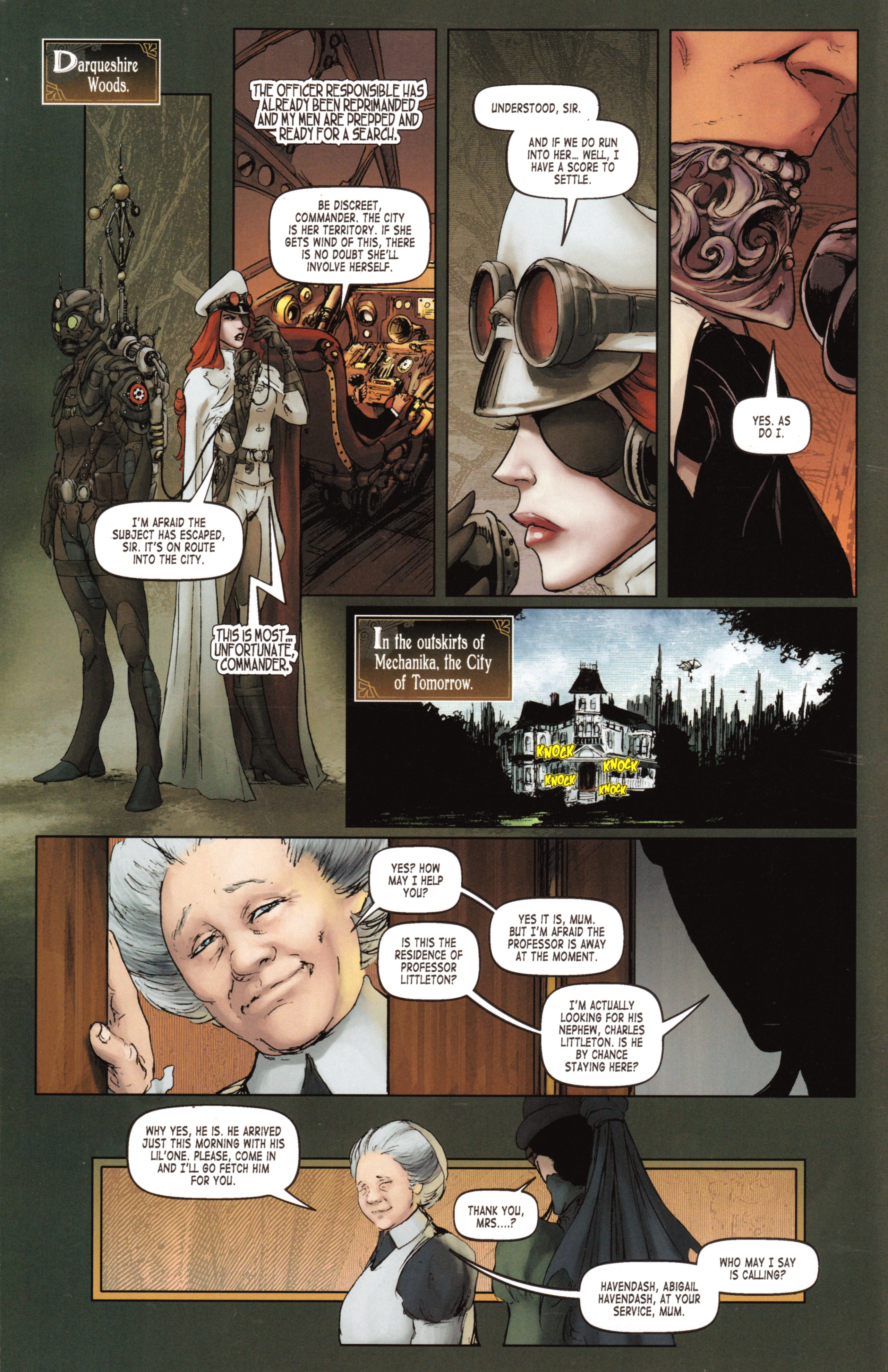 Read online Lady Mechanika comic -  Issue #1 - 10