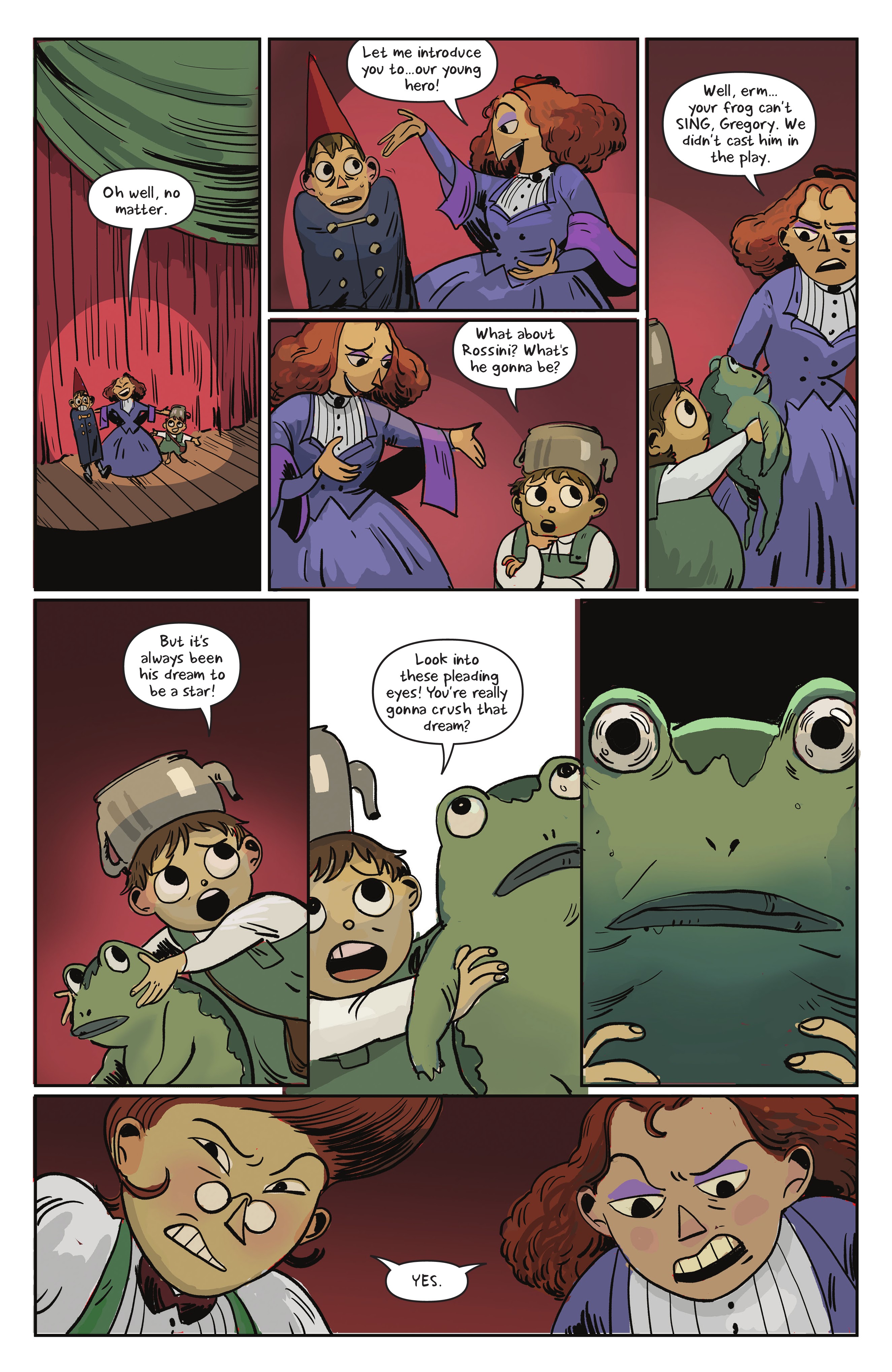 Read online Over the Garden Wall: Soulful Symphonies comic -  Issue # TPB - 33