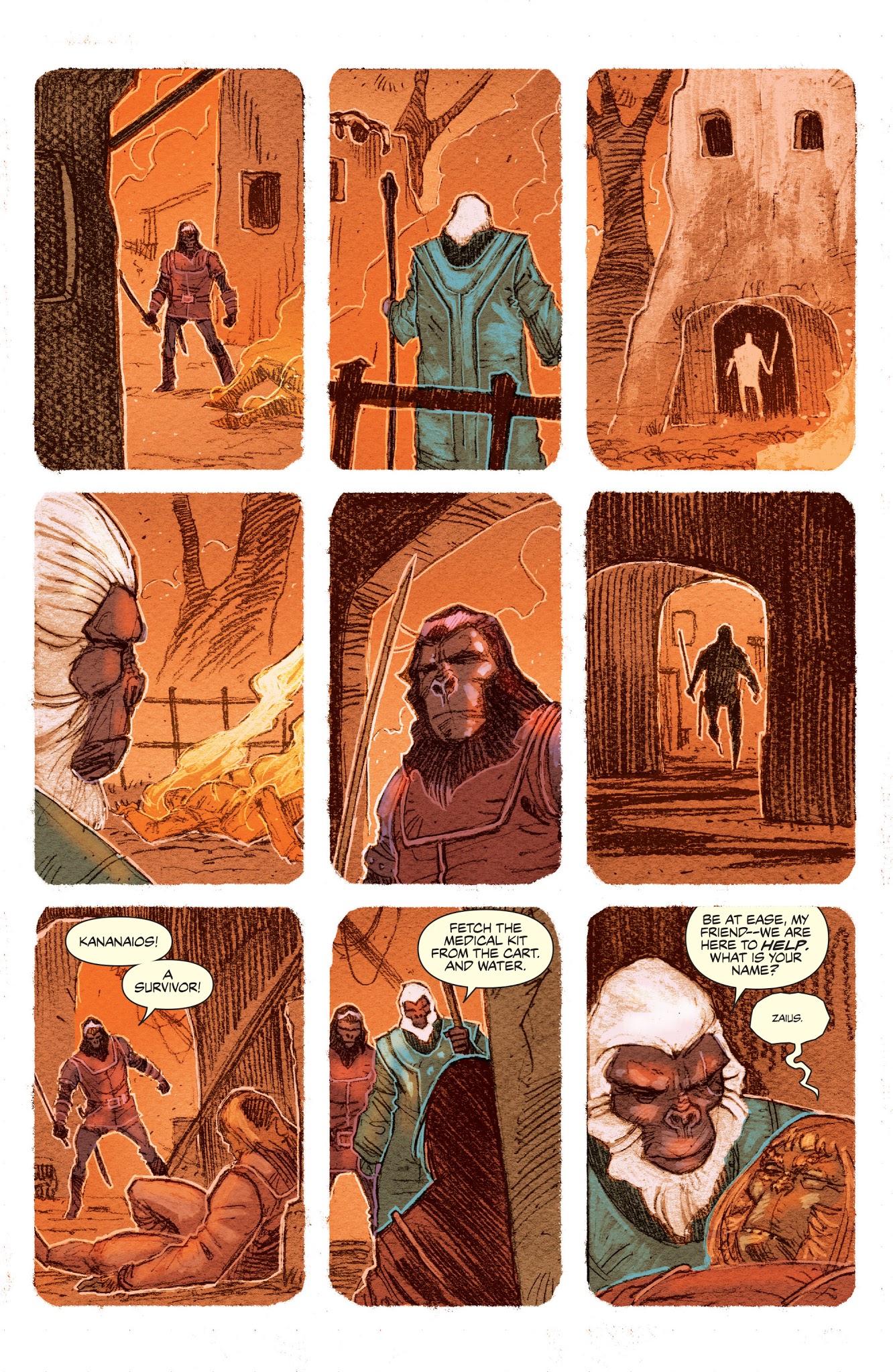 Read online Planet of the Apes: Ursus comic -  Issue #2 - 12