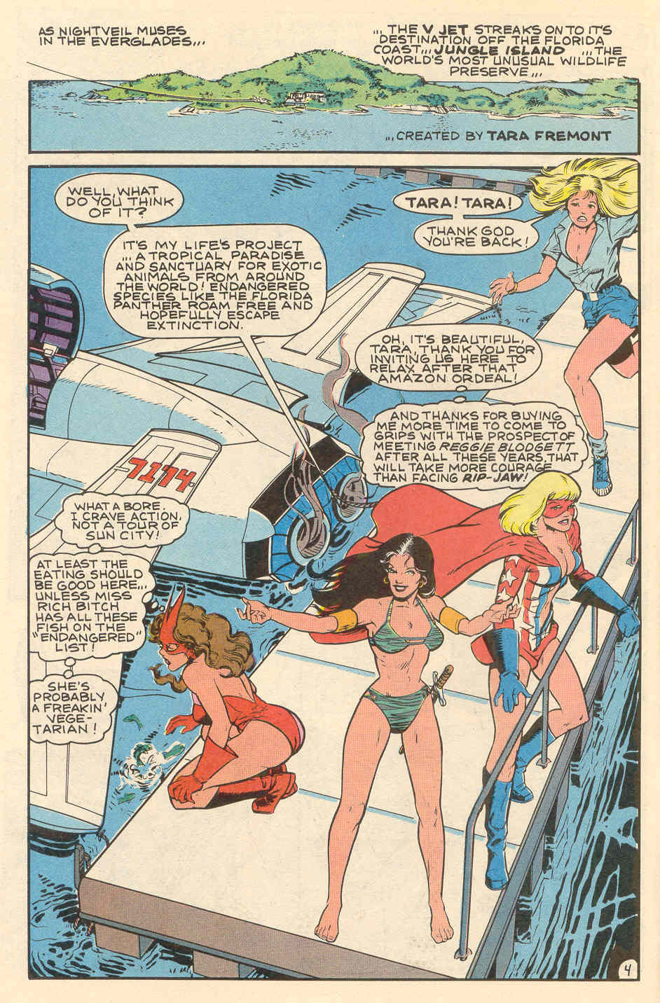Read online Femforce comic -  Issue #3 - 6
