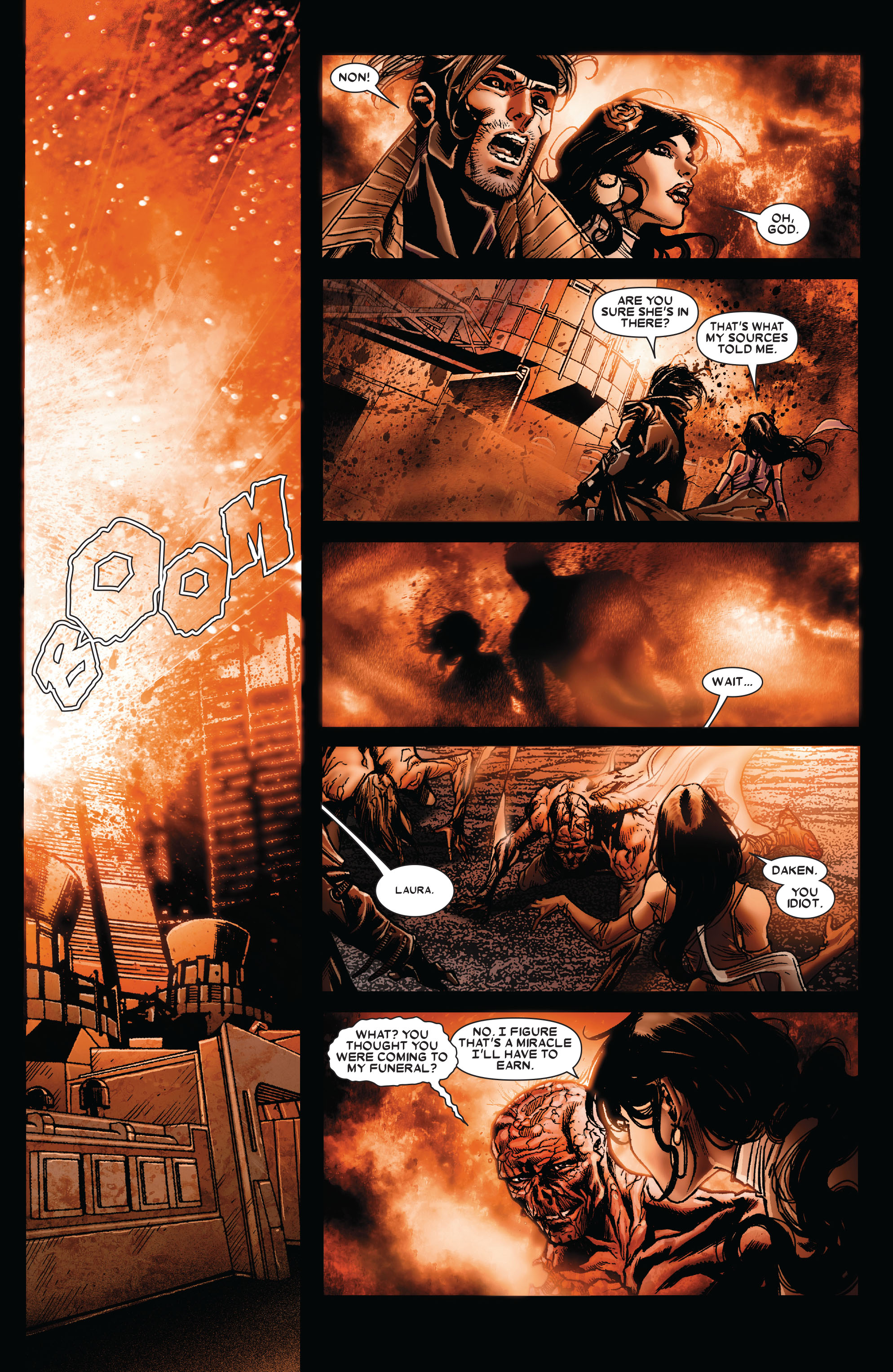 Read online Daken: Dark Wolverine comic -  Issue #9 - 17