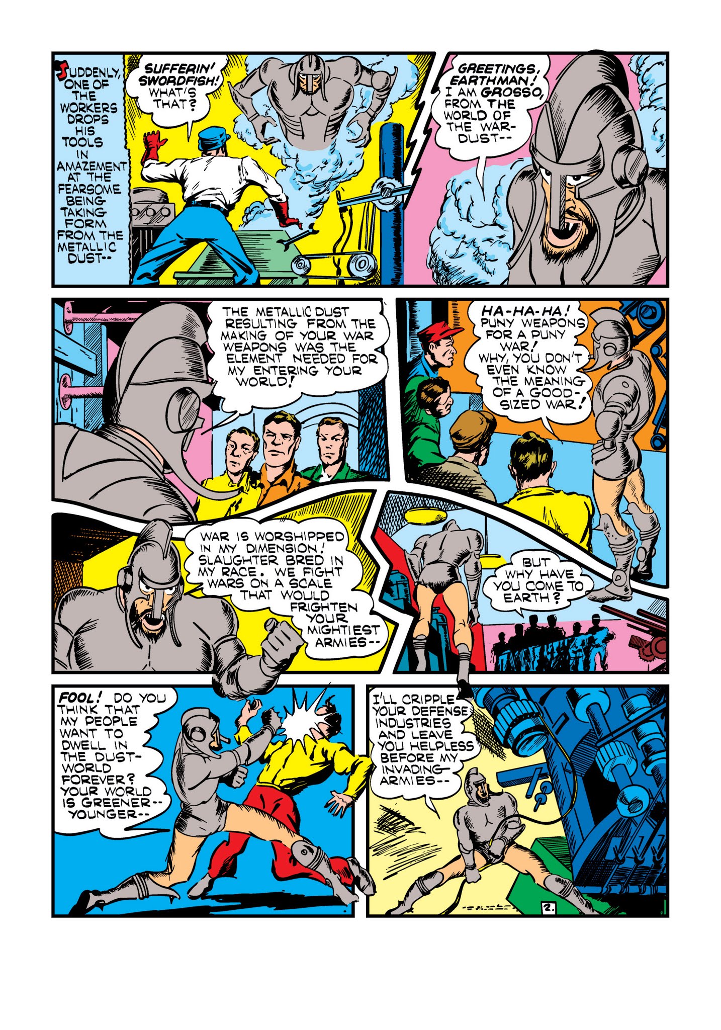 Read online Marvel Masterworks: Golden Age Marvel Comics comic -  Issue # TPB 6 (Part 3) - 57