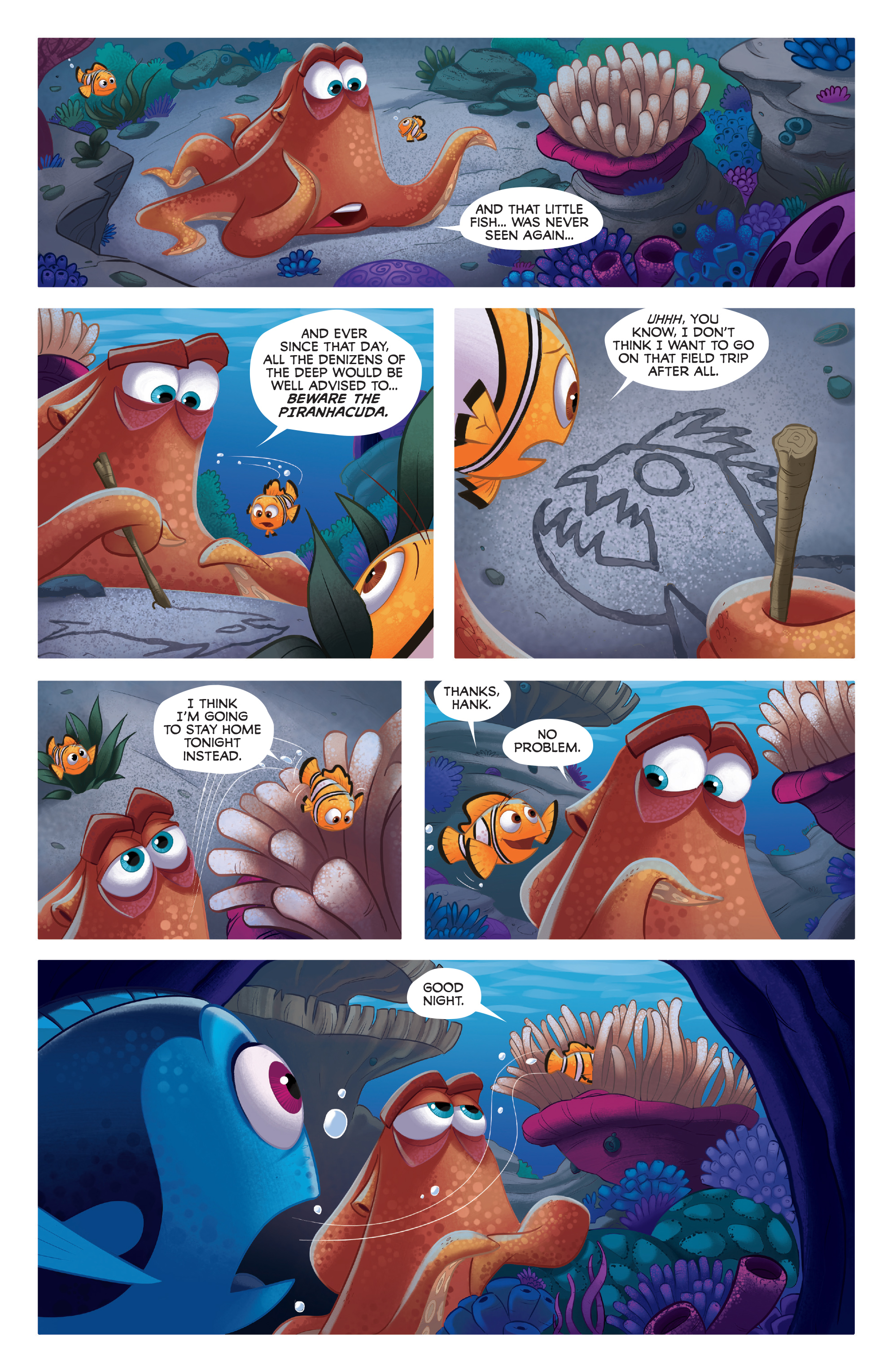 Read online Disney Pixar Finding Dory comic -  Issue #4 - 11