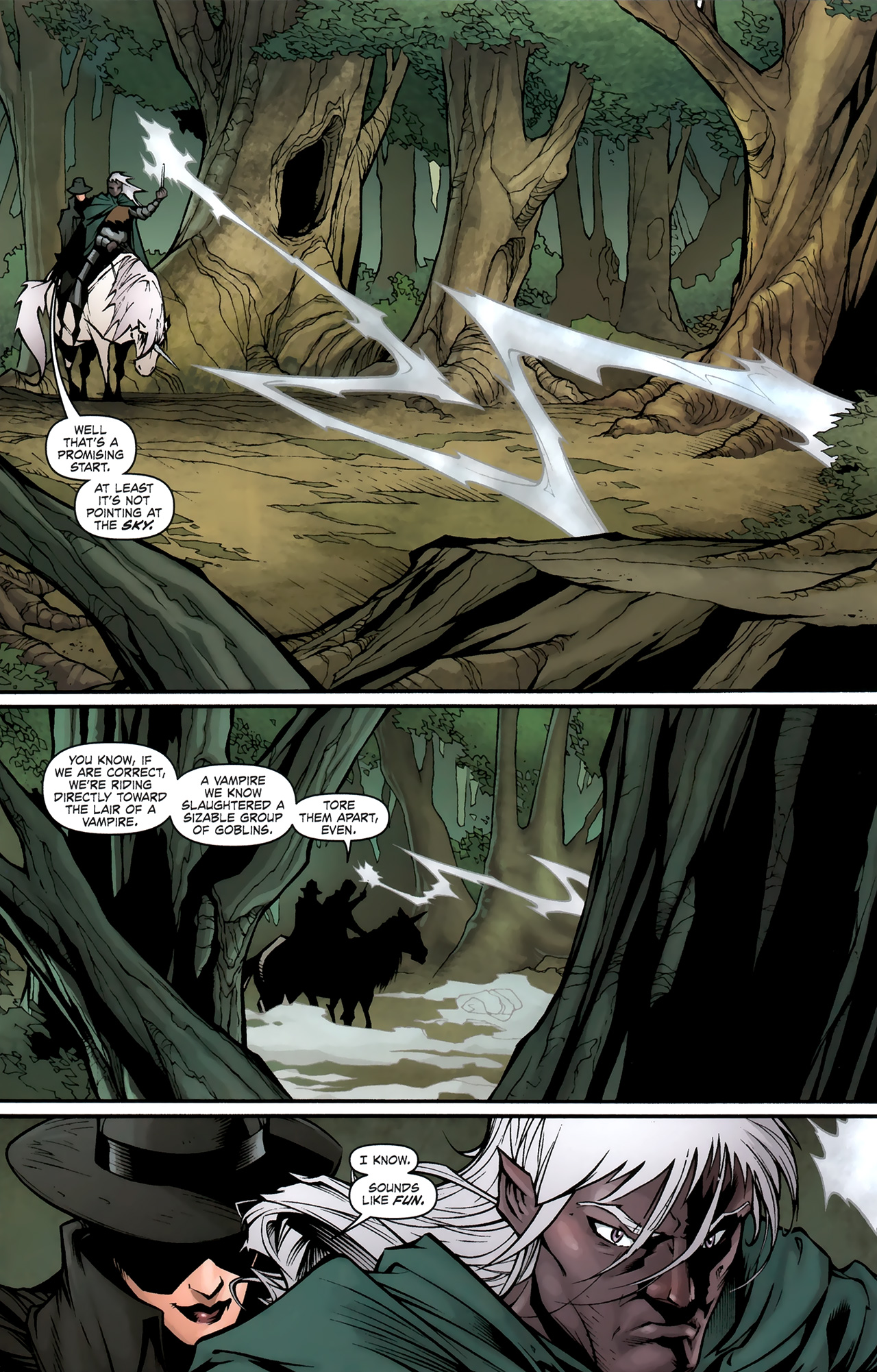 Read online Dungeons & Dragons: The Legend of Drizzt: Neverwinter Tales comic -  Issue #3 - 14