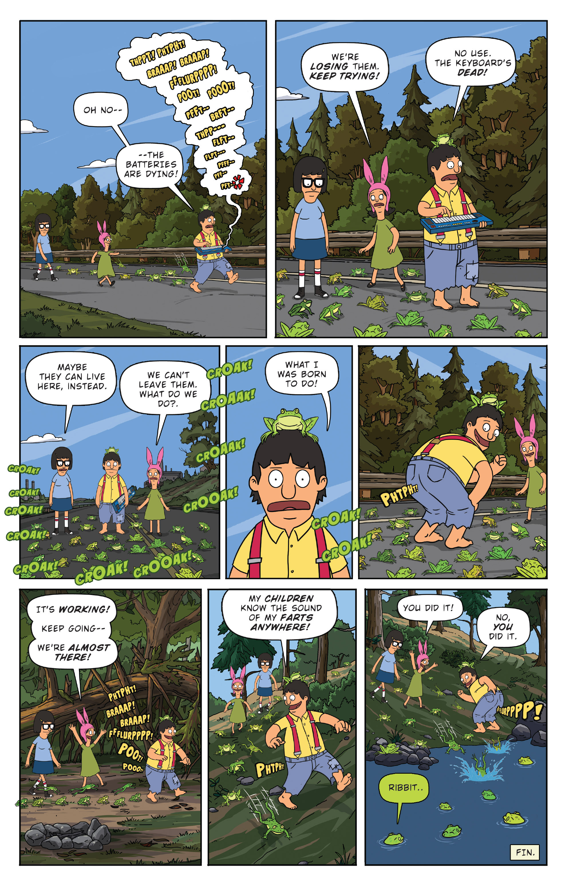 Read online Bob's Burgers (2014) comic -  Issue #3 - 24