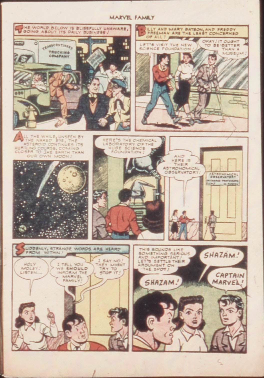 Read online The Marvel Family comic -  Issue #54 - 5
