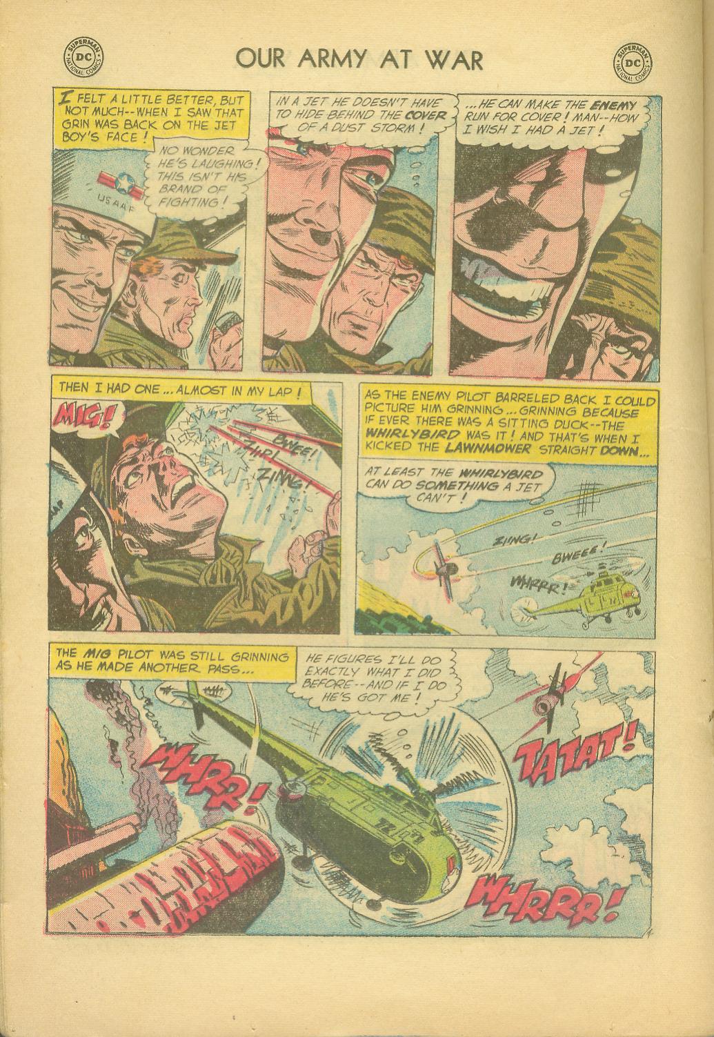Read online Our Army at War (1952) comic -  Issue #60 - 20
