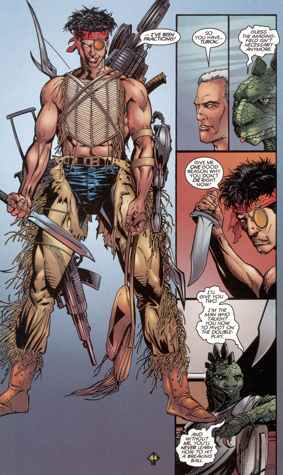 Read online Turok: The Empty Souls comic -  Issue # Full - 45