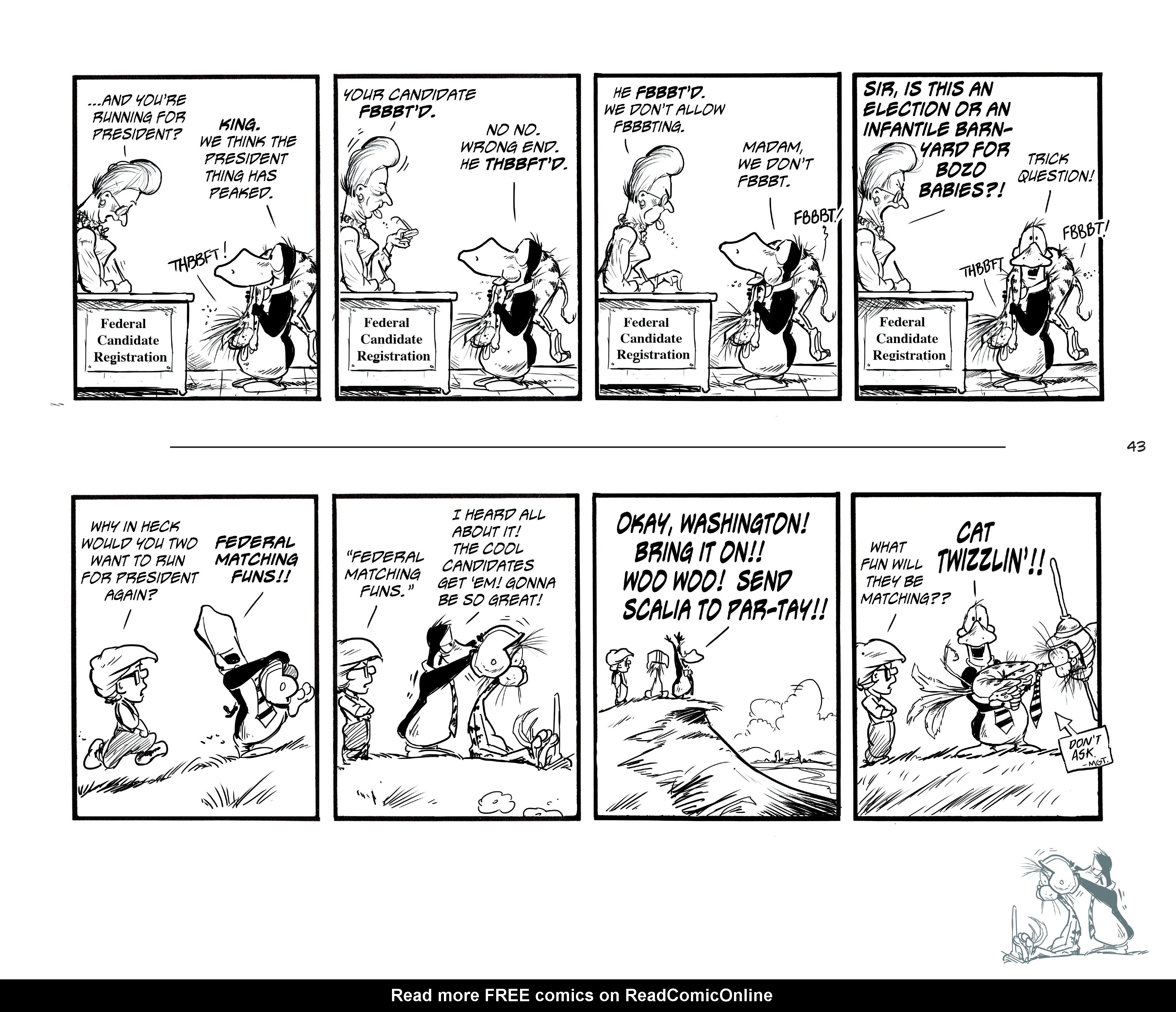Read online Bloom County Episode XI: A New Hope comic -  Issue # Full - 45
