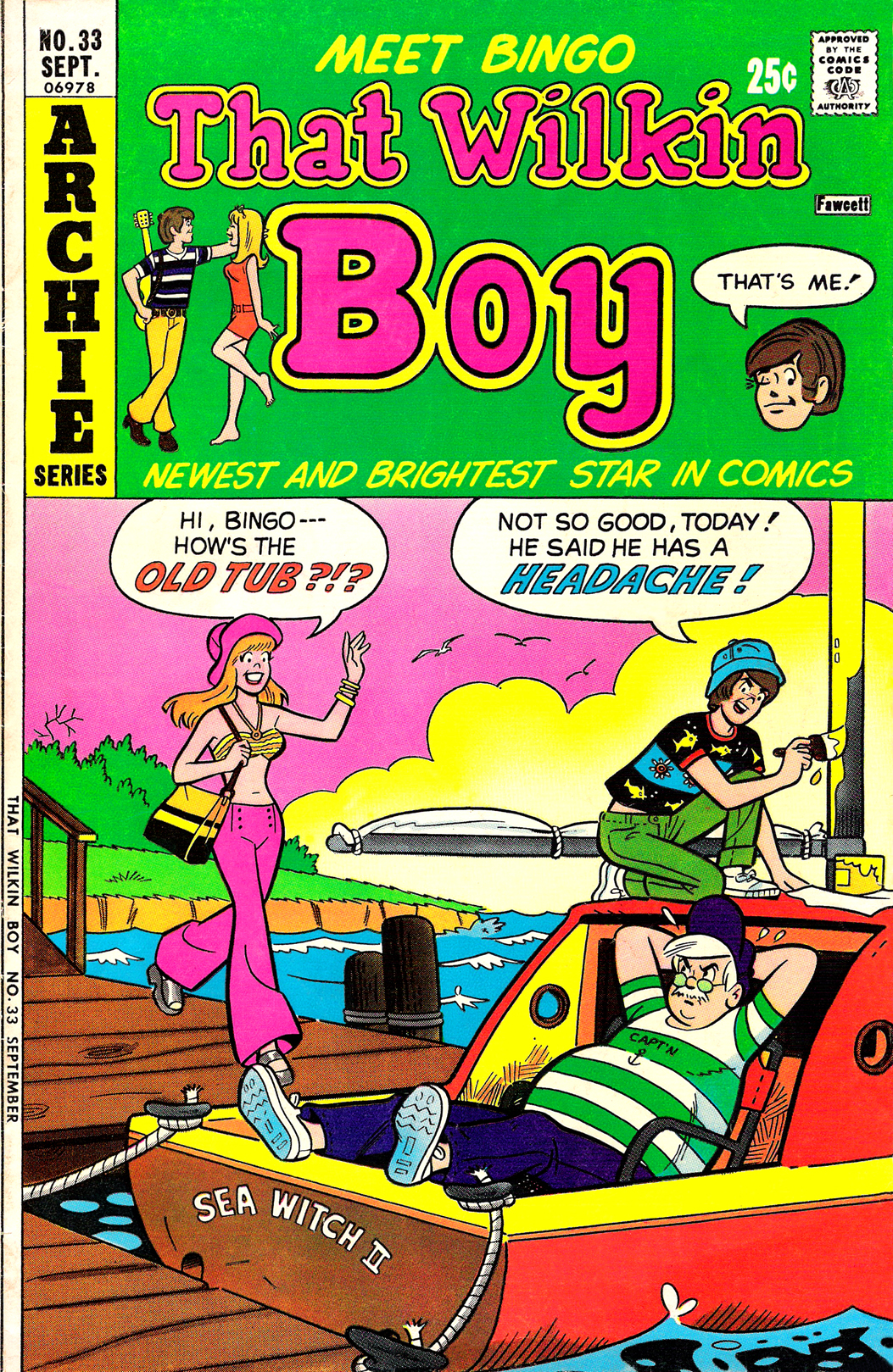 Read online That Wilkin Boy comic -  Issue #33 - 1