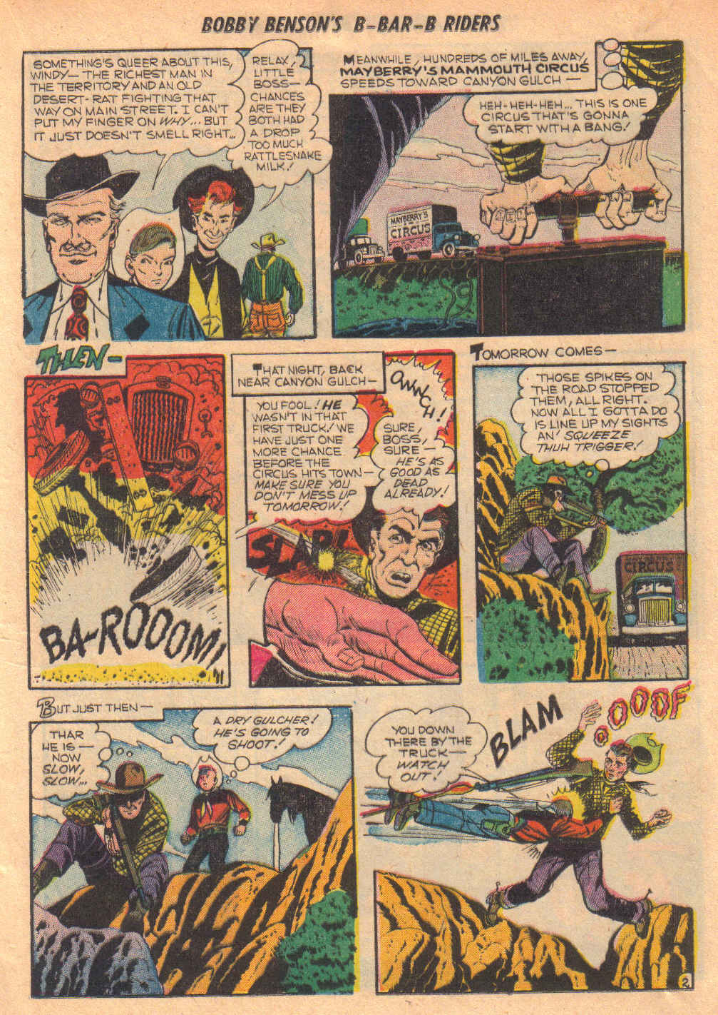 Read online Bobby Benson's B-Bar-B Riders comic -  Issue #16 - 13