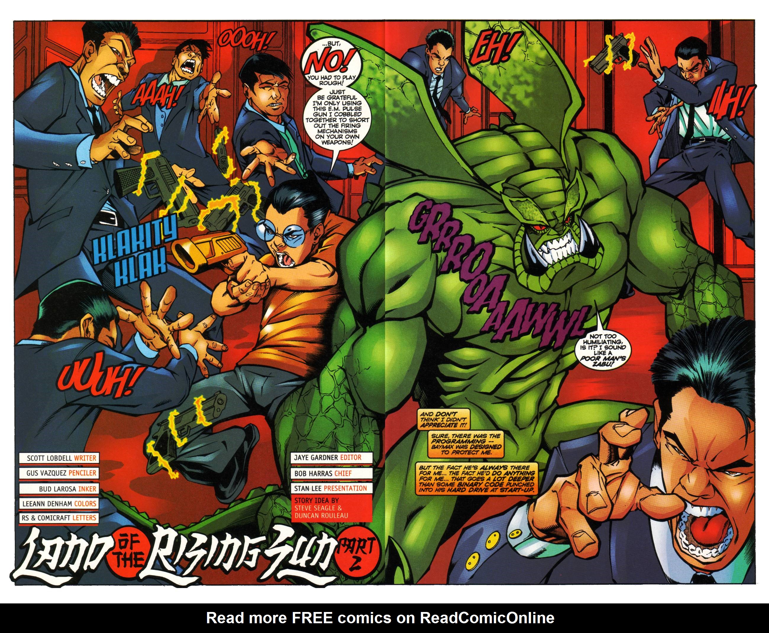 Read online Sunfire & Big Hero Six comic -  Issue #2 - 10