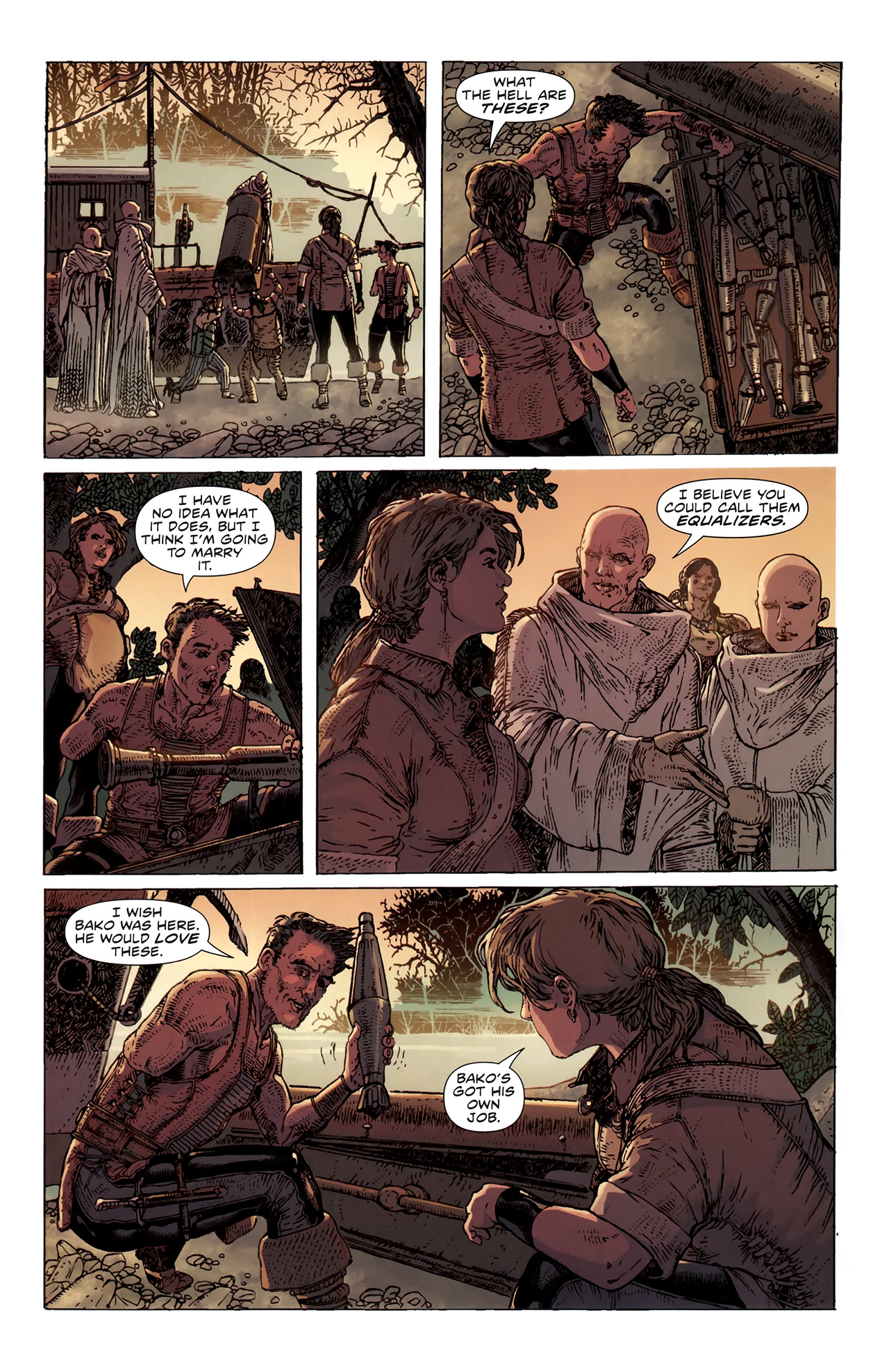 Read online Planet of the Apes (2011) comic -  Issue #6 - 7
