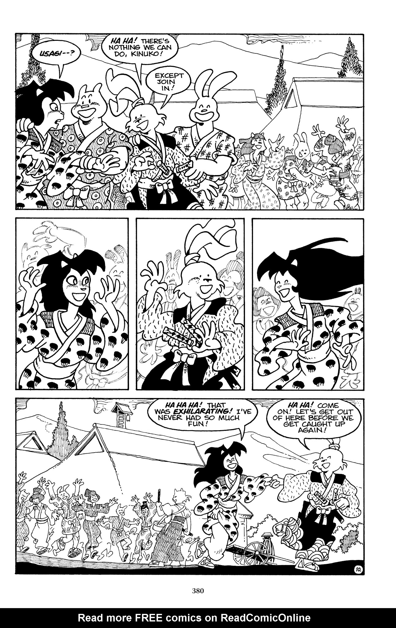 Read online The Usagi Yojimbo Saga comic -  Issue # TPB 1 - 371