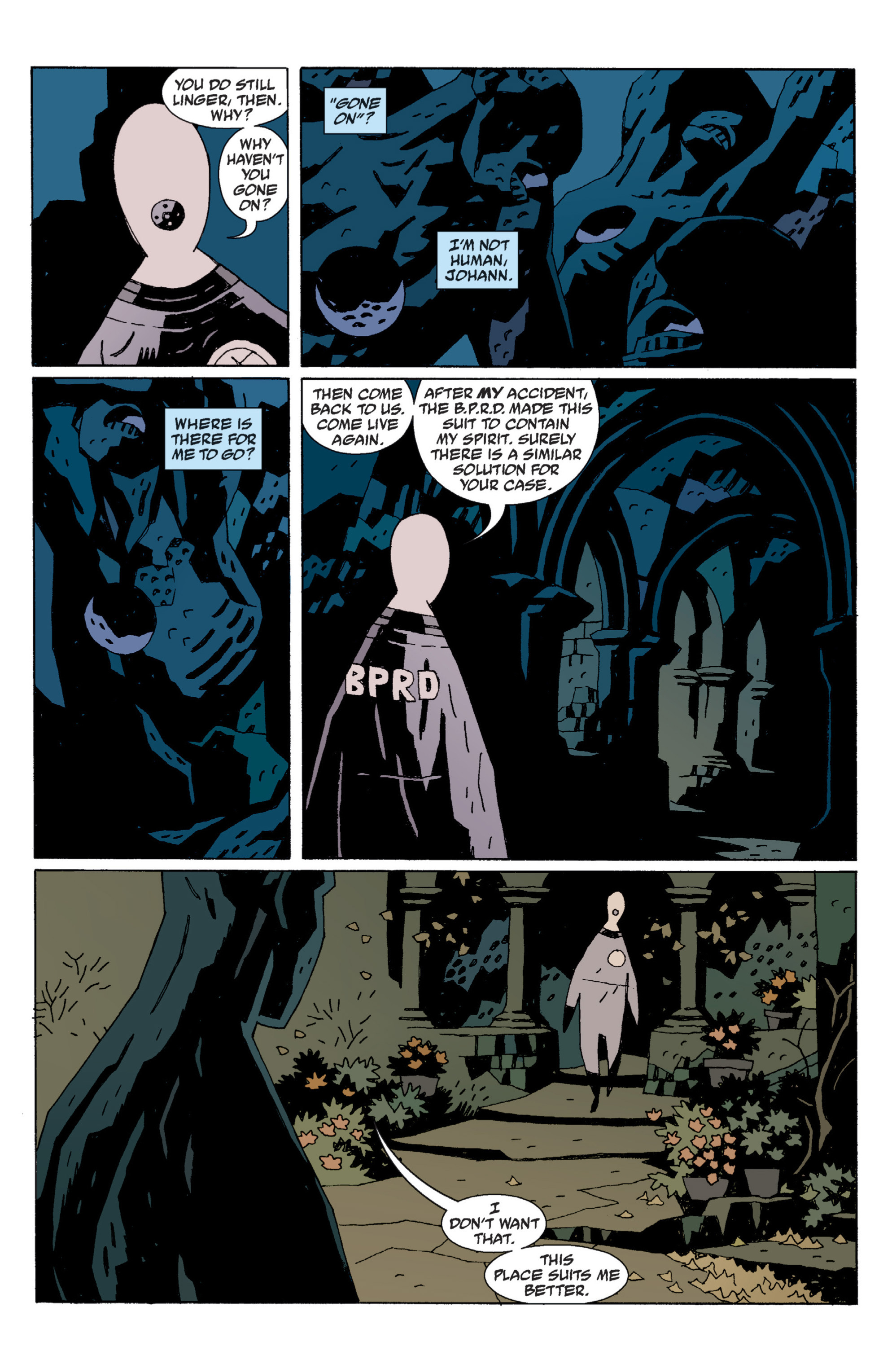 Read online B.P.R.D.: Hollow Earth and Other Stories comic -  Issue # TPB 6 - 133