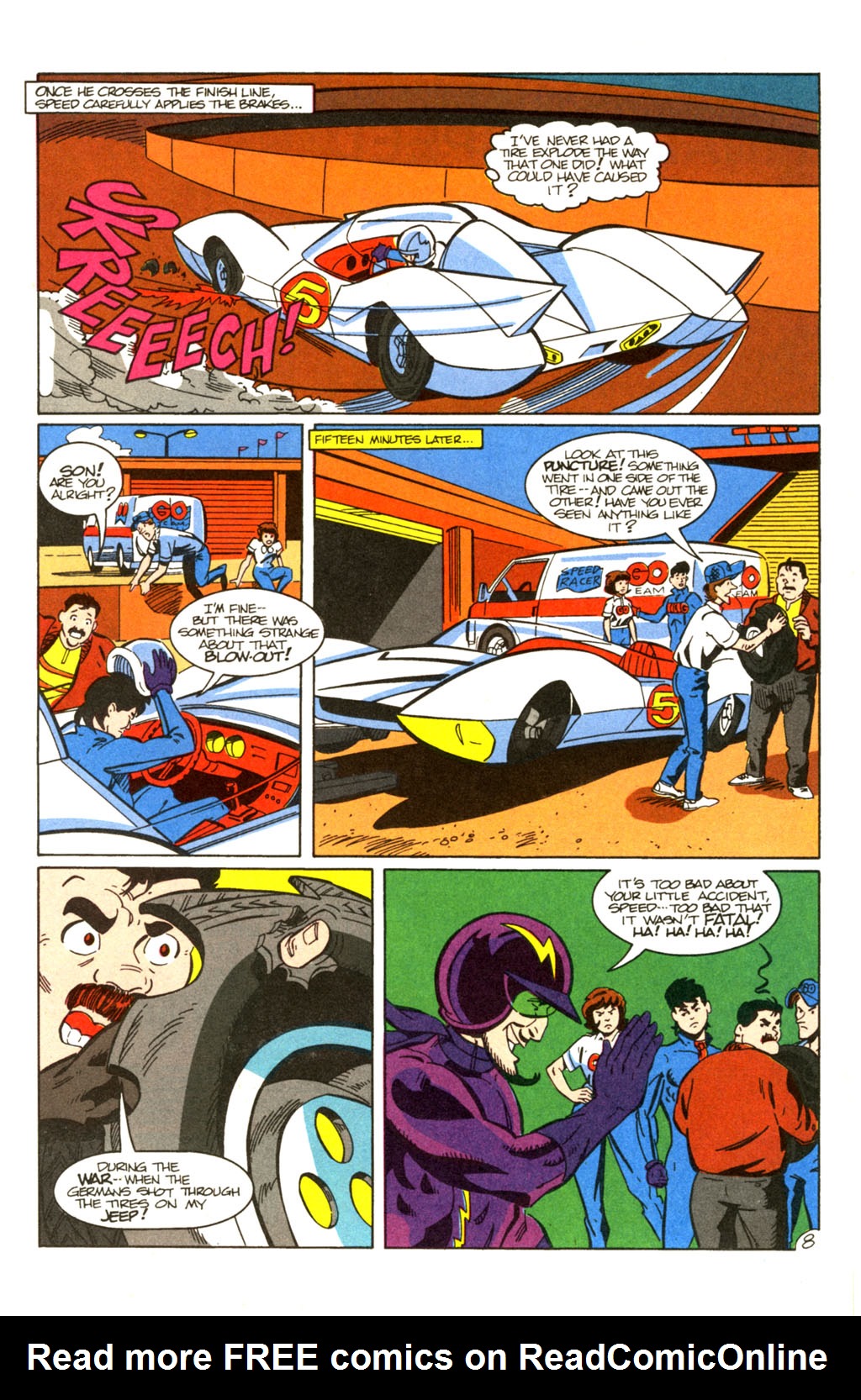 Read online Speed Racer (1987) comic -  Issue #29 - 9