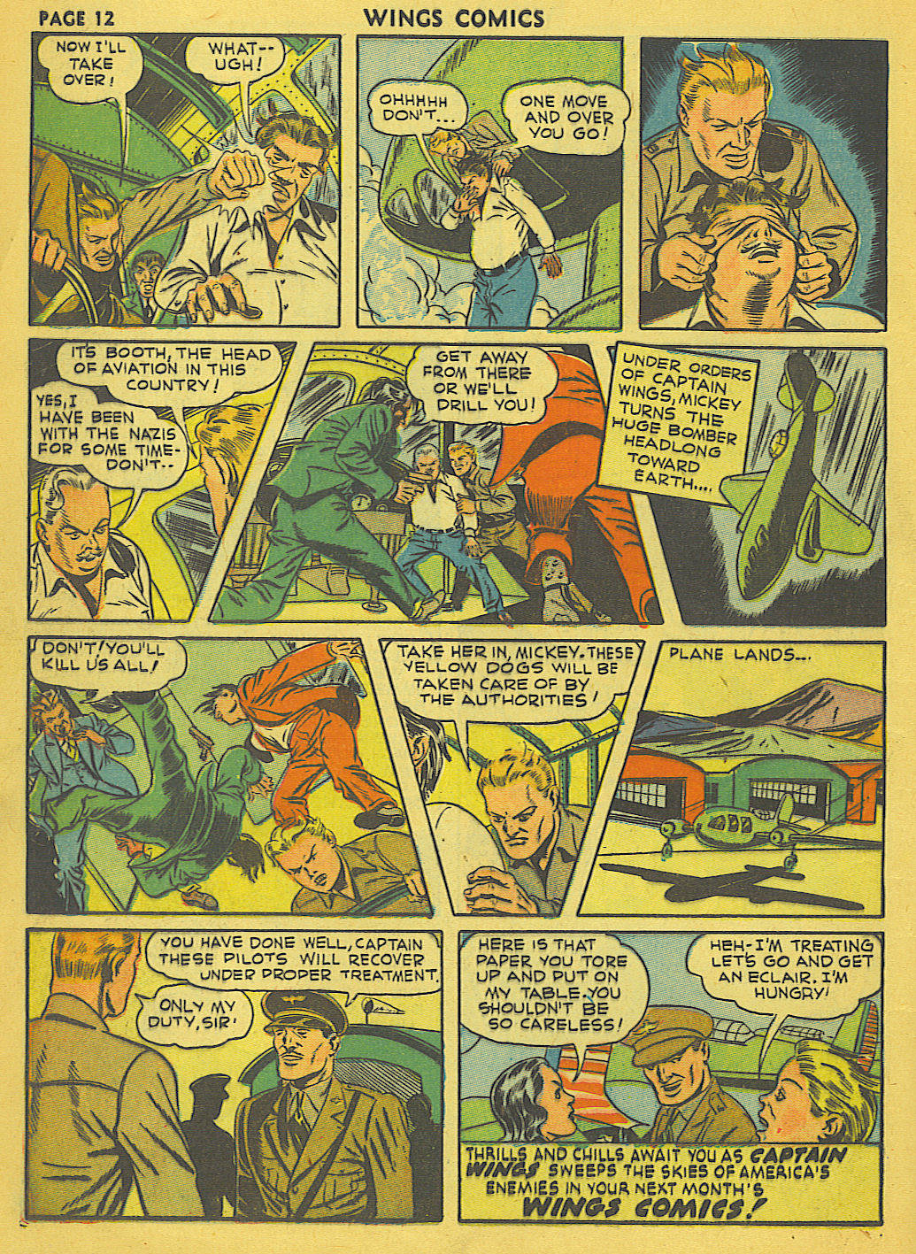 Read online Wings Comics comic -  Issue #18 - 13