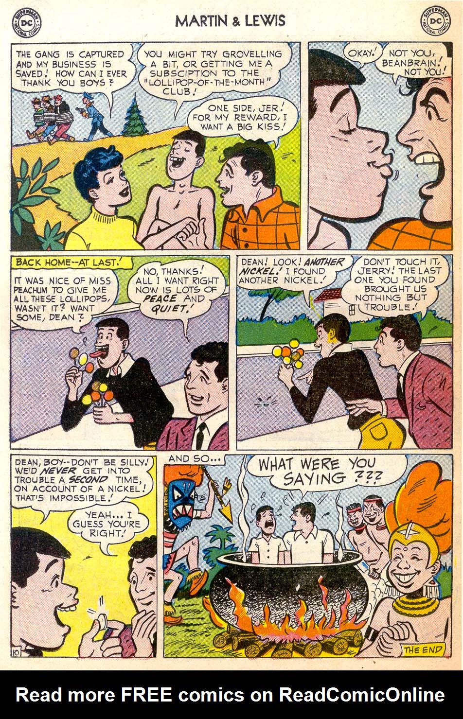 Read online The Adventures of Dean Martin and Jerry Lewis comic -  Issue #11 - 32