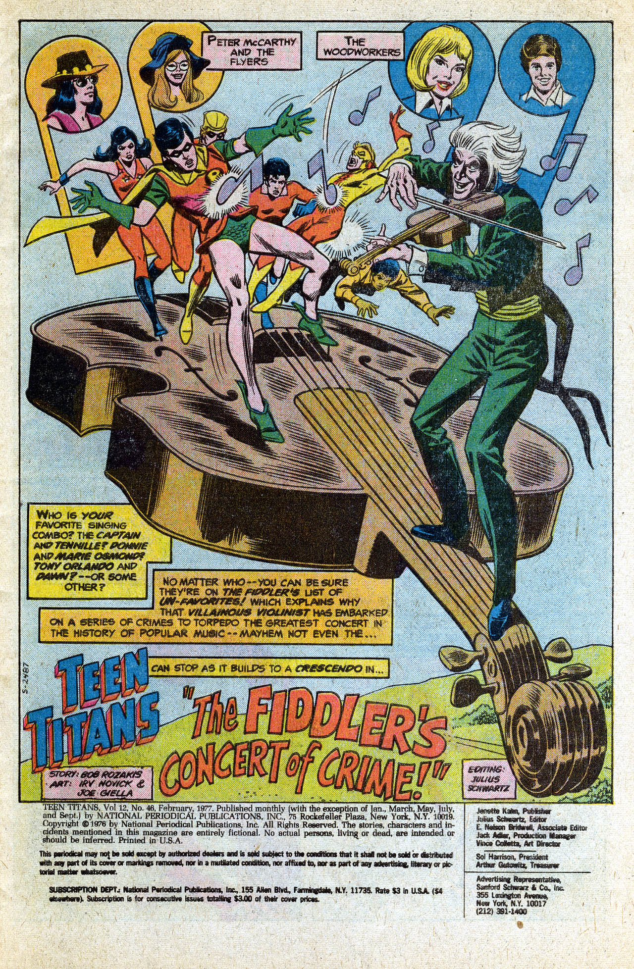 Read online Teen Titans (1966) comic -  Issue #46 - 3