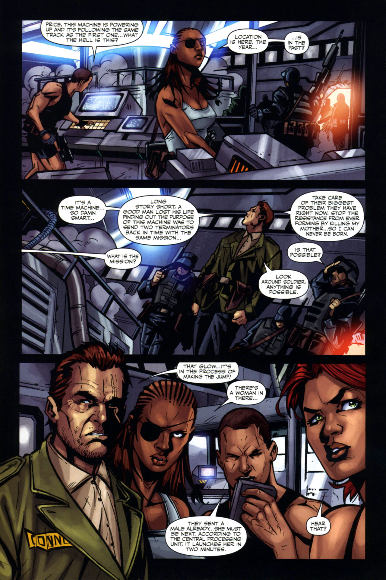 Read online Painkiller Jane Vs. Terminator comic -  Issue #1 - 20