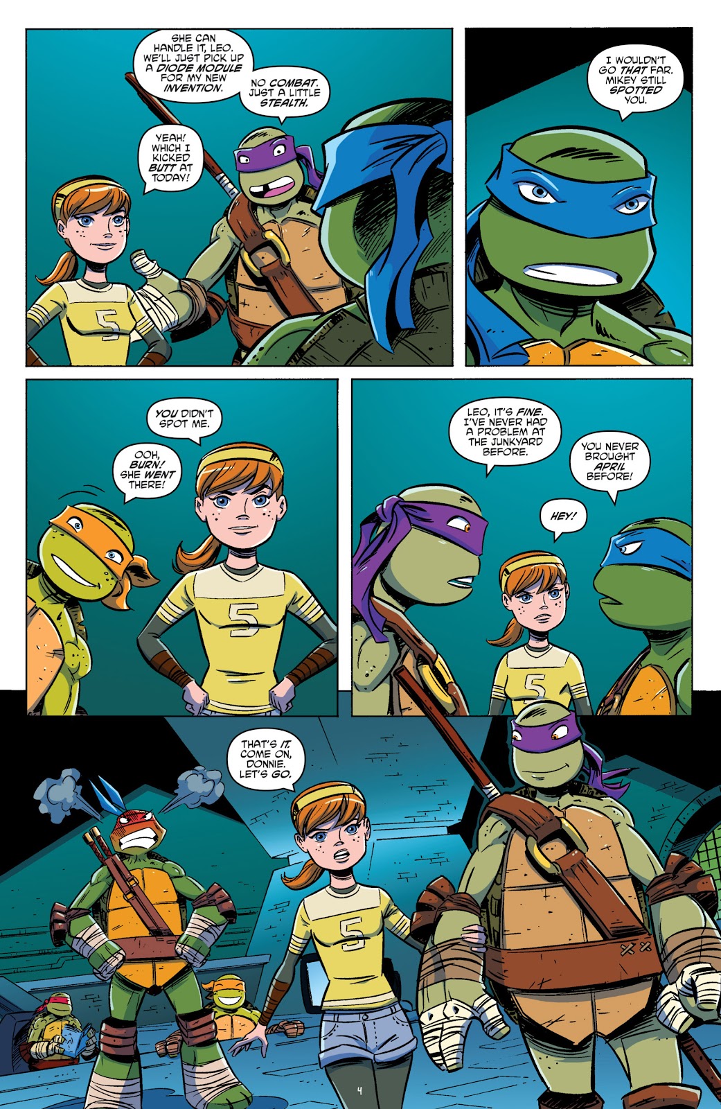 Teenage Mutant Ninja Turtles New Animated Adventures issue 1 - Page 6