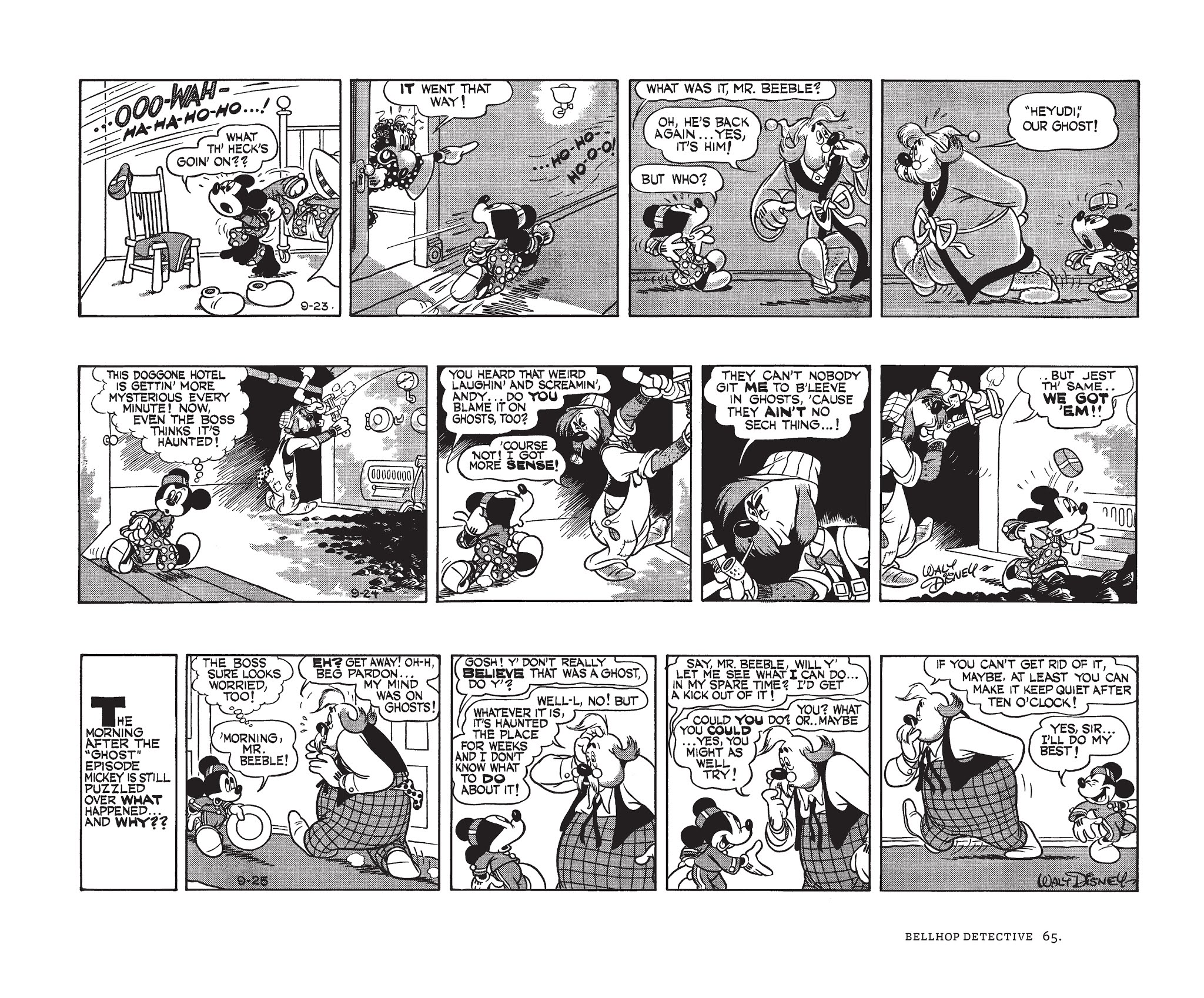 Read online Walt Disney's Mickey Mouse by Floyd Gottfredson comic -  Issue # TPB 6 (Part 1) - 65