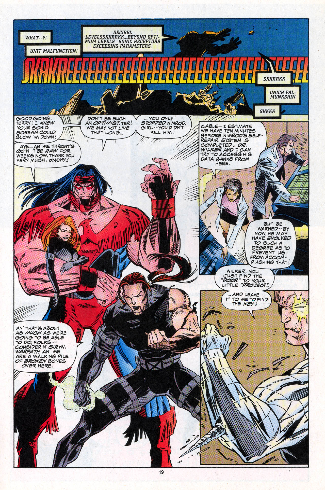 Read online X-Force (1991) comic -  Issue #36 - 19