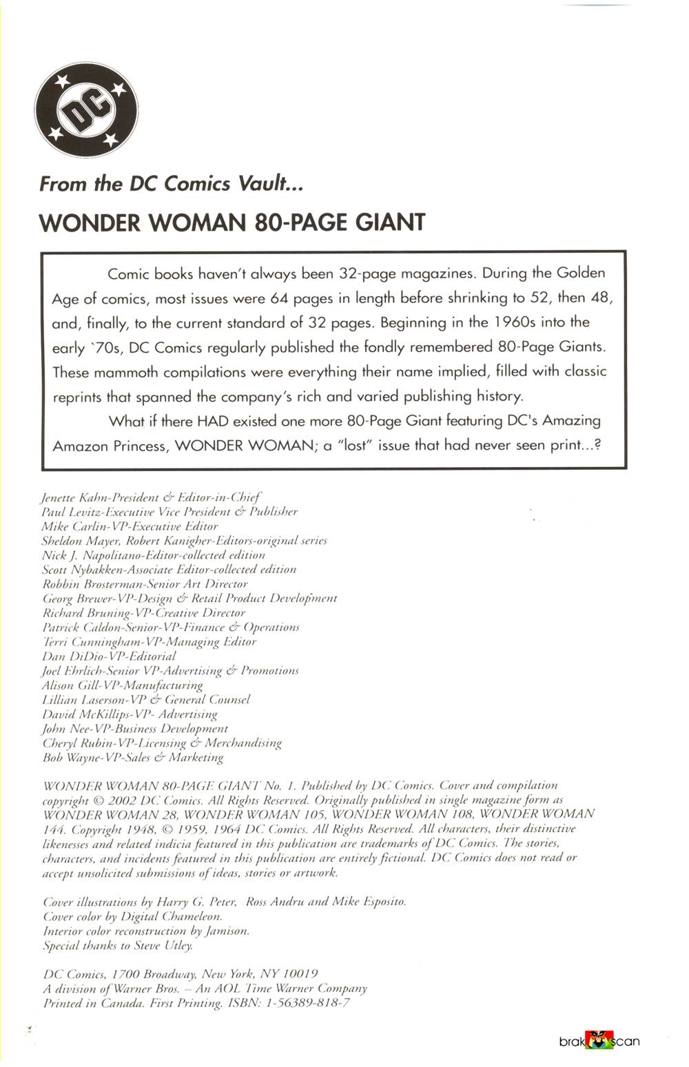 Read online Wonder Woman 80-Page Giant comic -  Issue # Full - 2