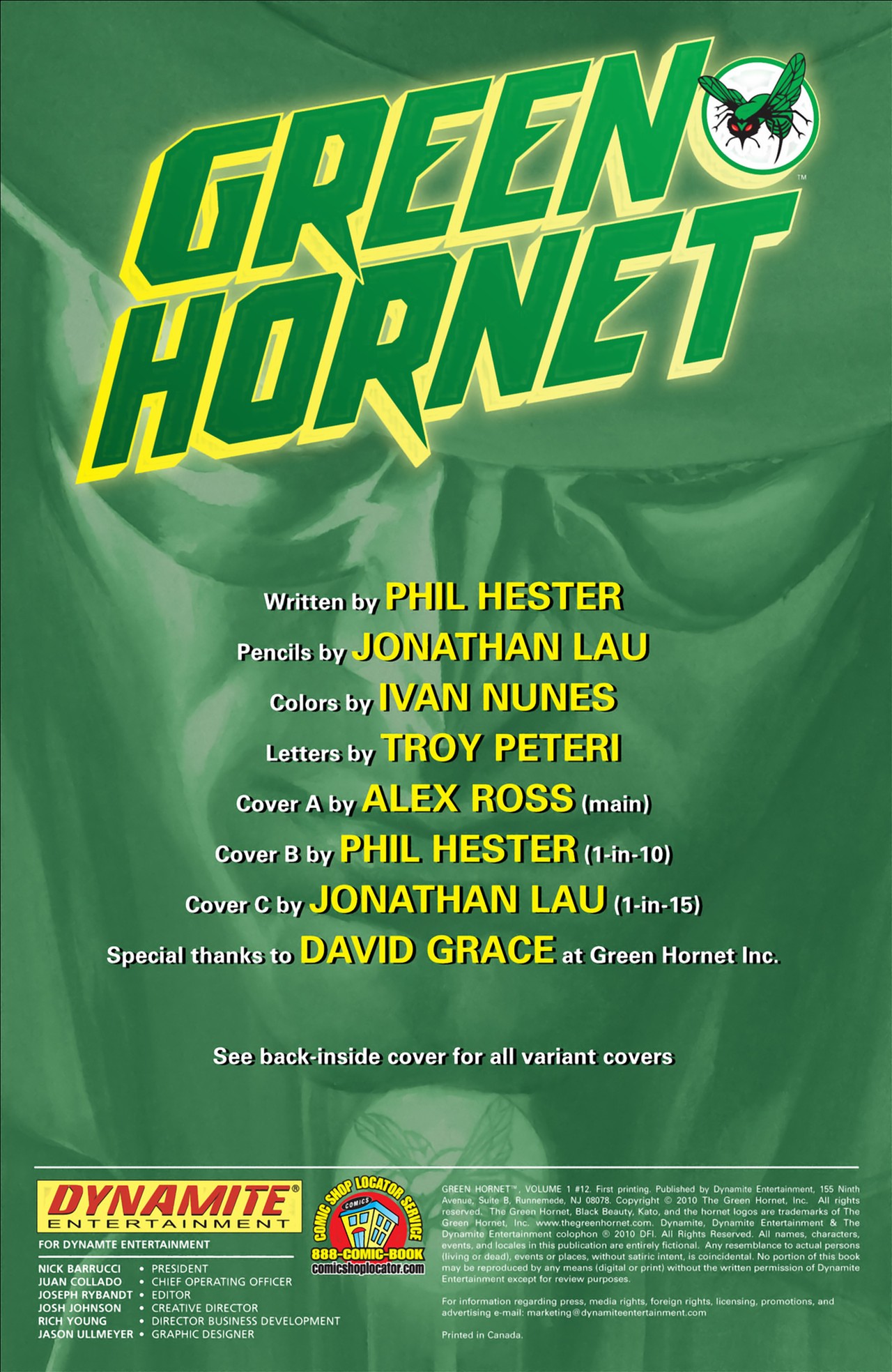 Read online Green Hornet comic -  Issue #12 - 2