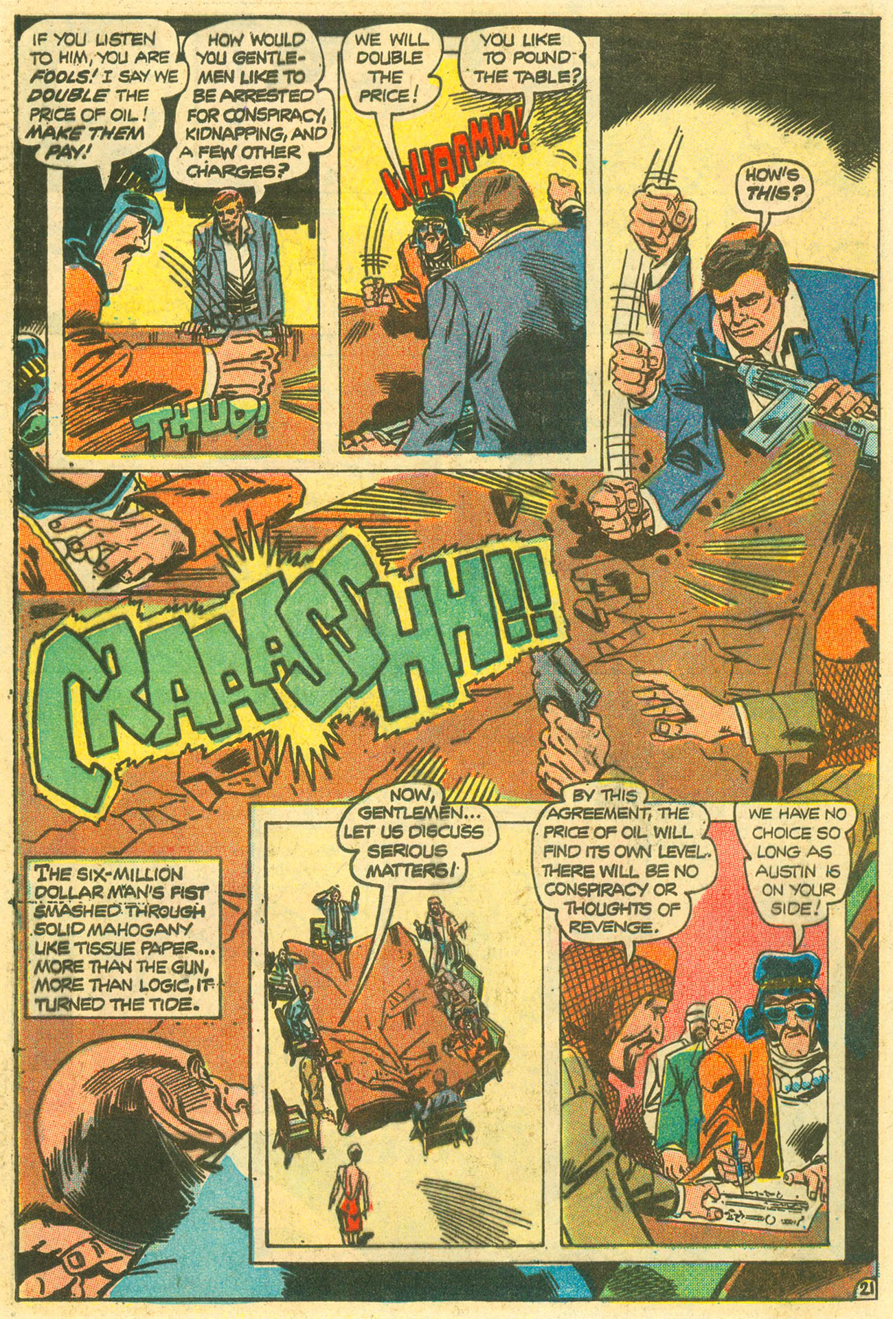 Read online The Six Million Dollar Man [comic] comic -  Issue #4 - 28