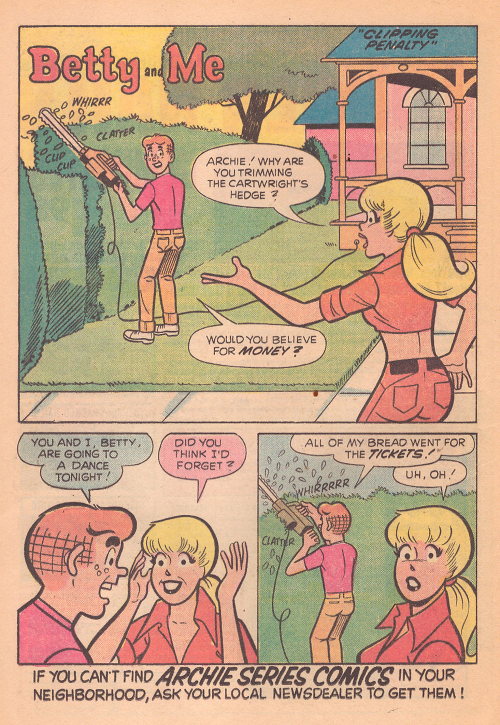 Read online Betty and Me comic -  Issue #72 - 20