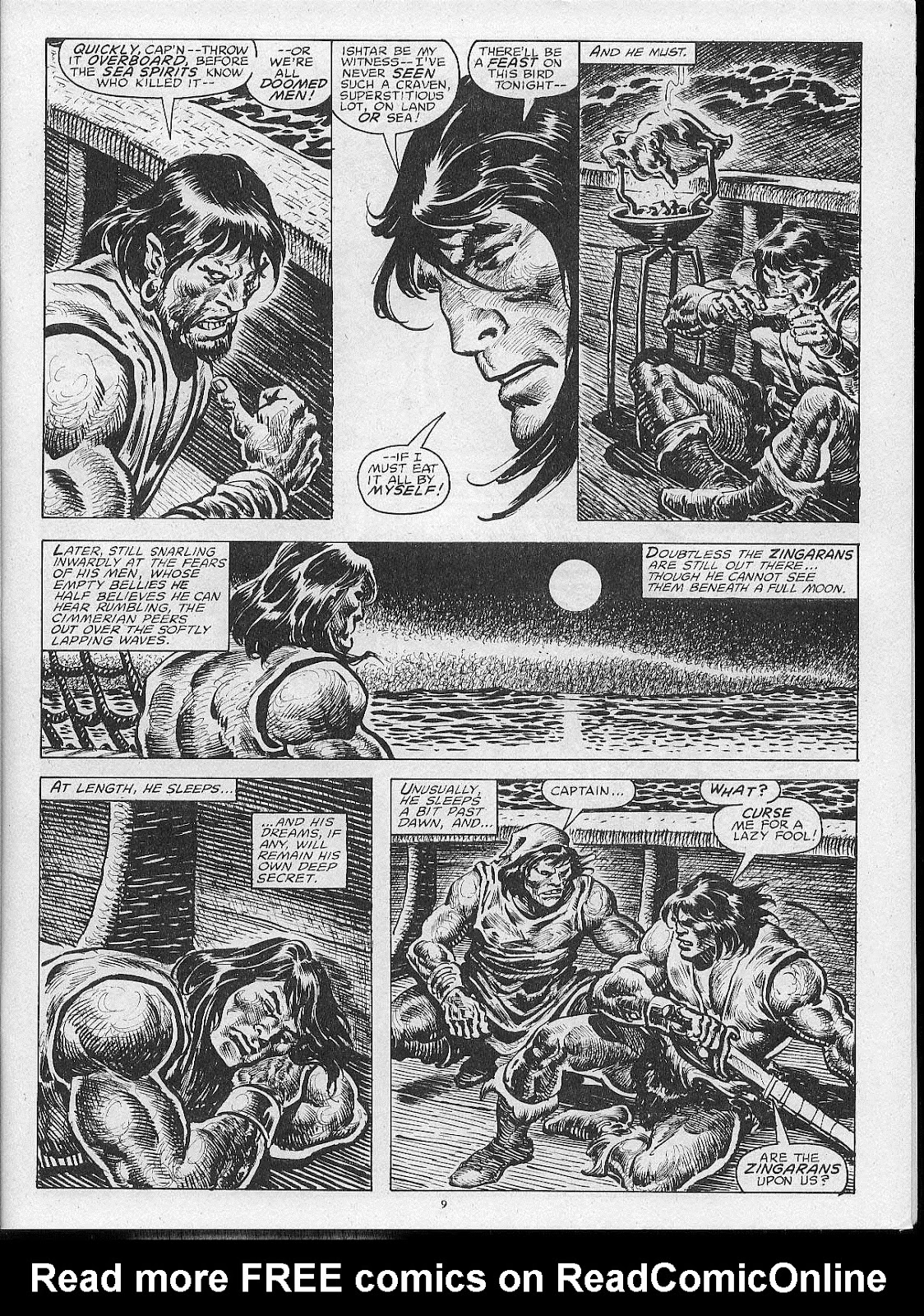 The Savage Sword Of Conan issue 202 - Page 11